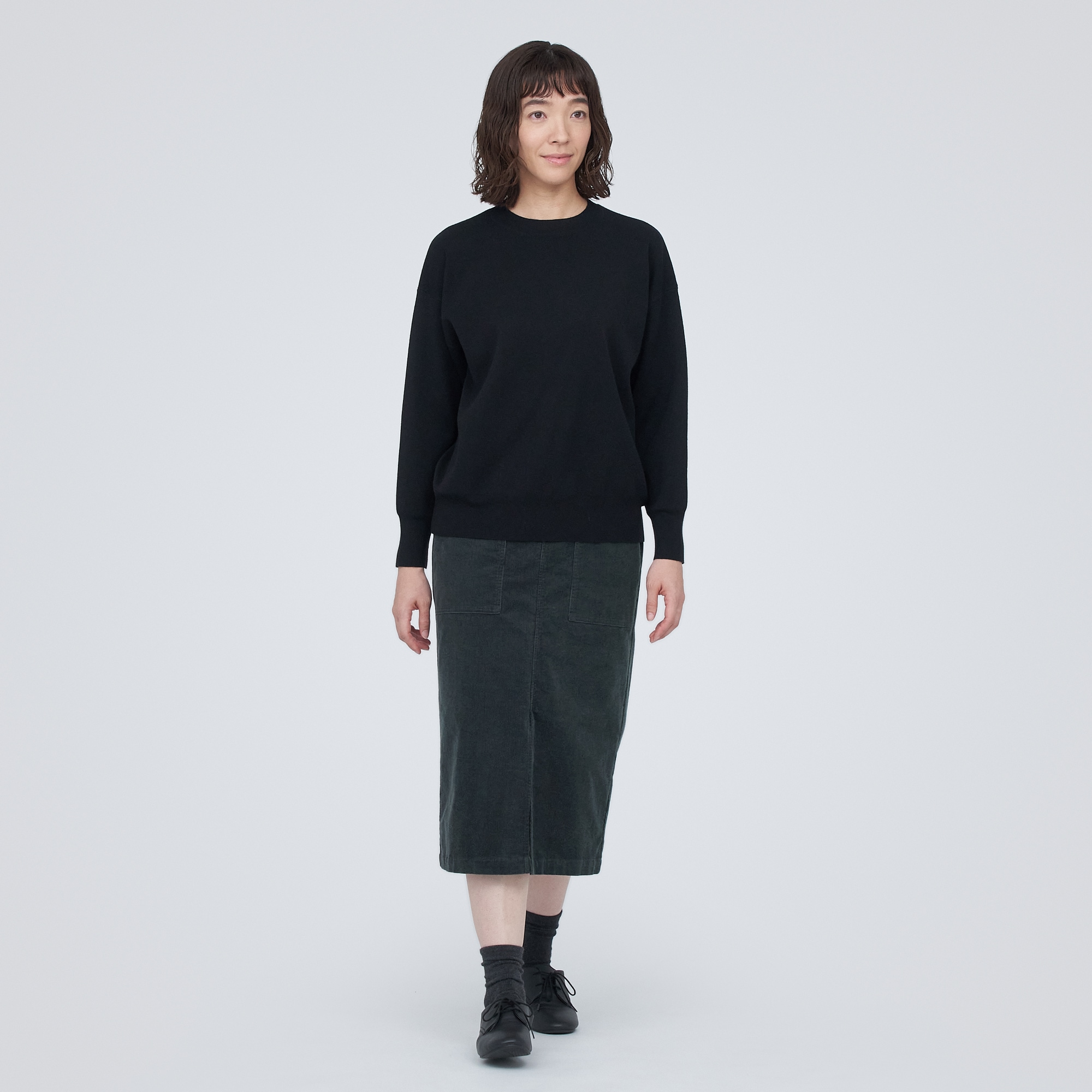 コーデュロイナロースカート