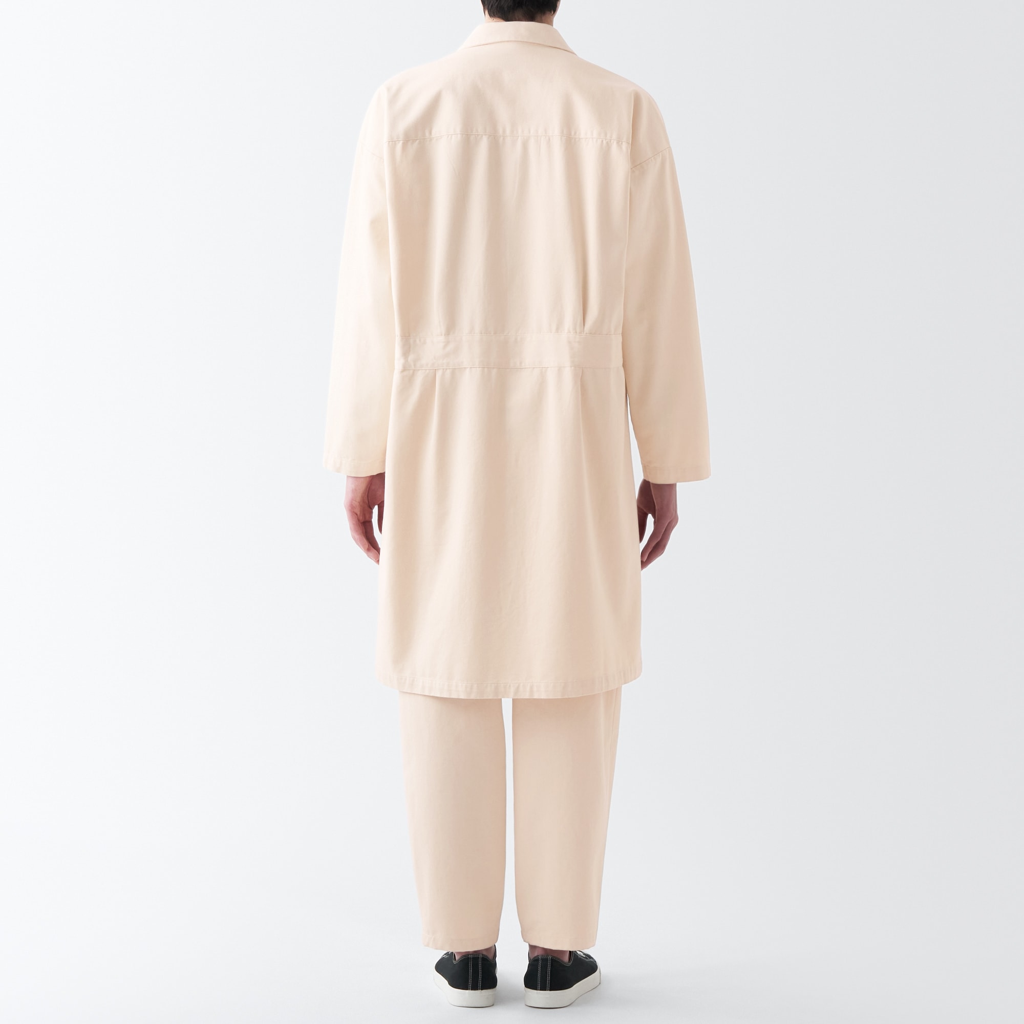 木の実から作ったカポック混コート