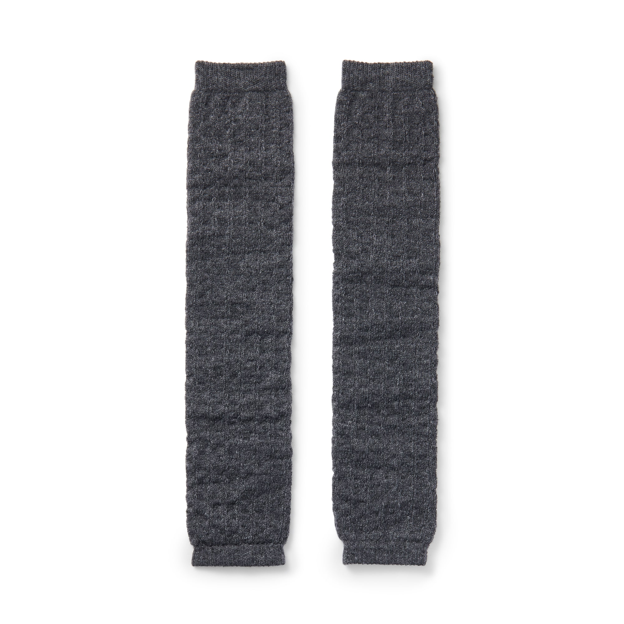 ヤク混　手にも使える　レッグウォーマー