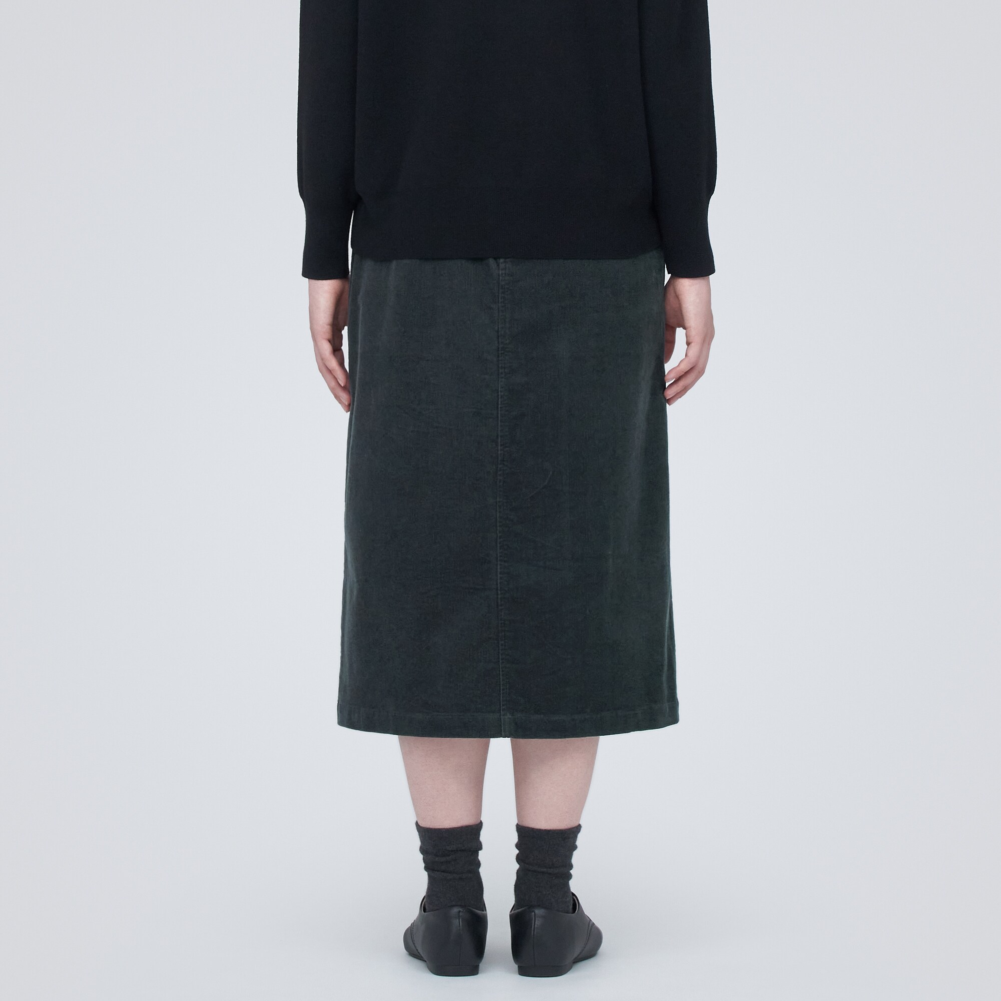 コーデュロイナロースカート