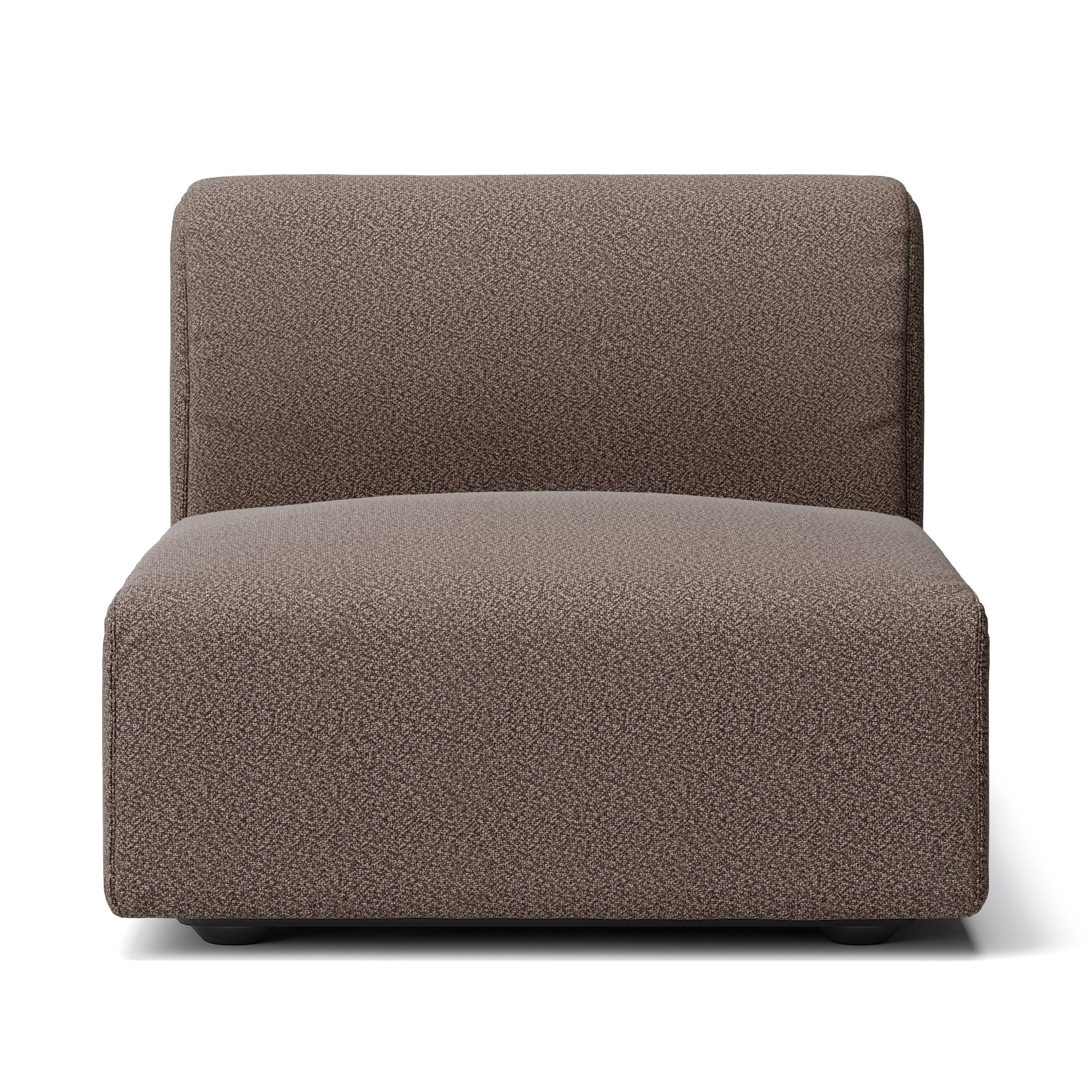 【カバー】綿太番手ユニットソファアームレス・大・幅７７ｃｍ用カバー／ベージュ