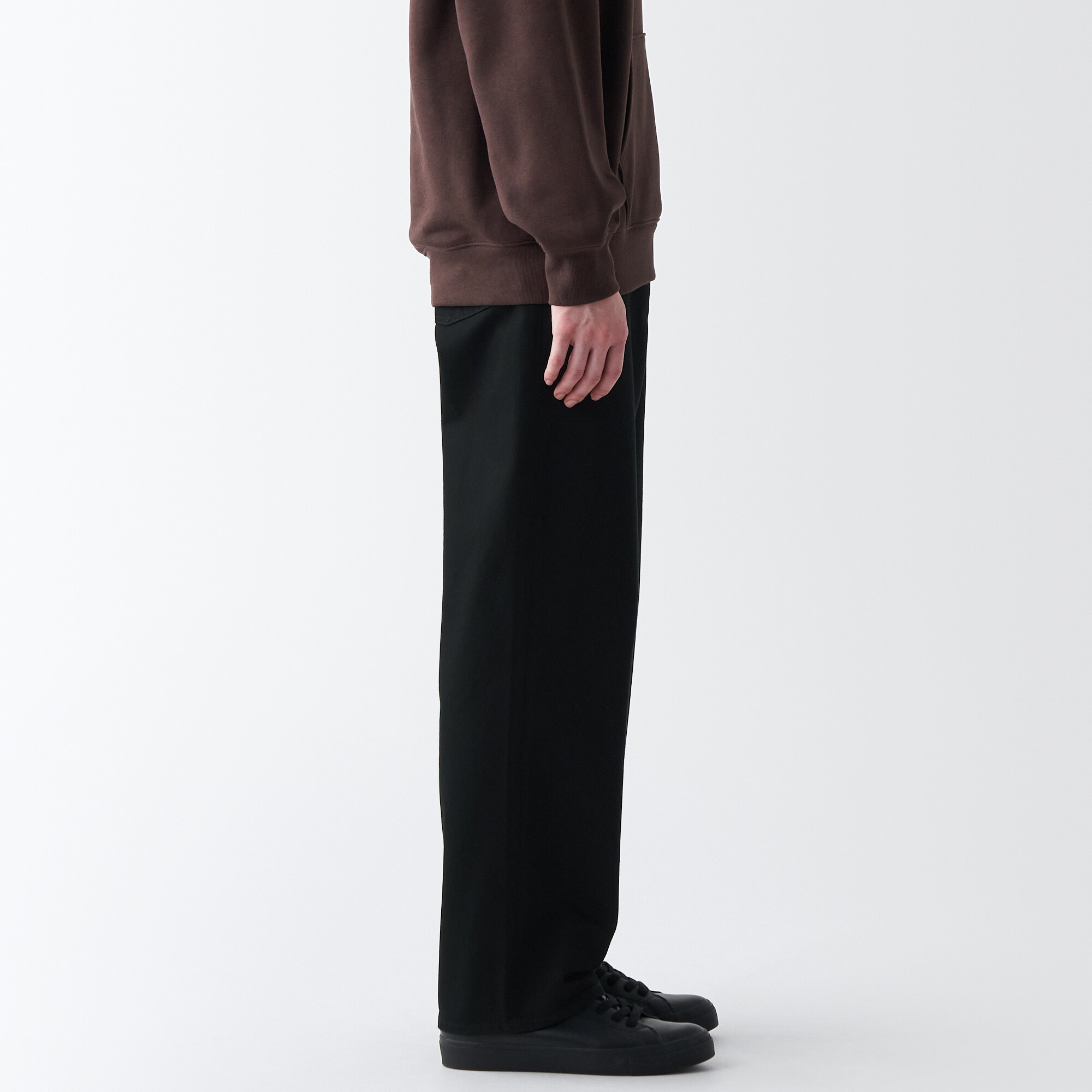 【ワイド】デニムワイドパンツ