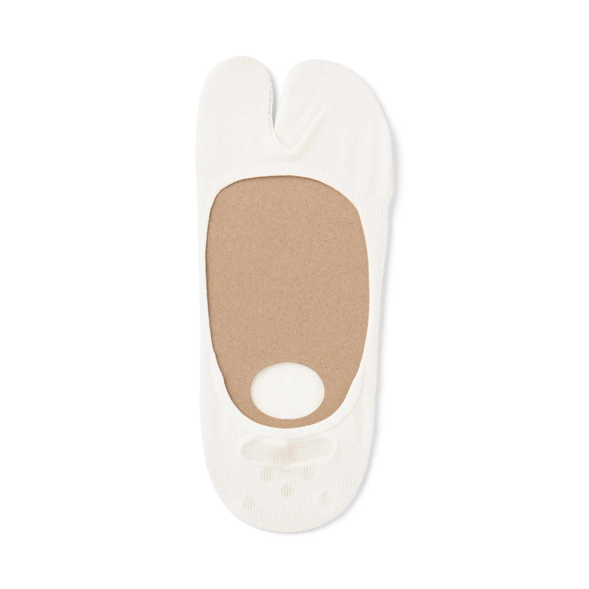 【ネットストア先行販売】婦人　かかと滑り止め付き　たび型フットカバー