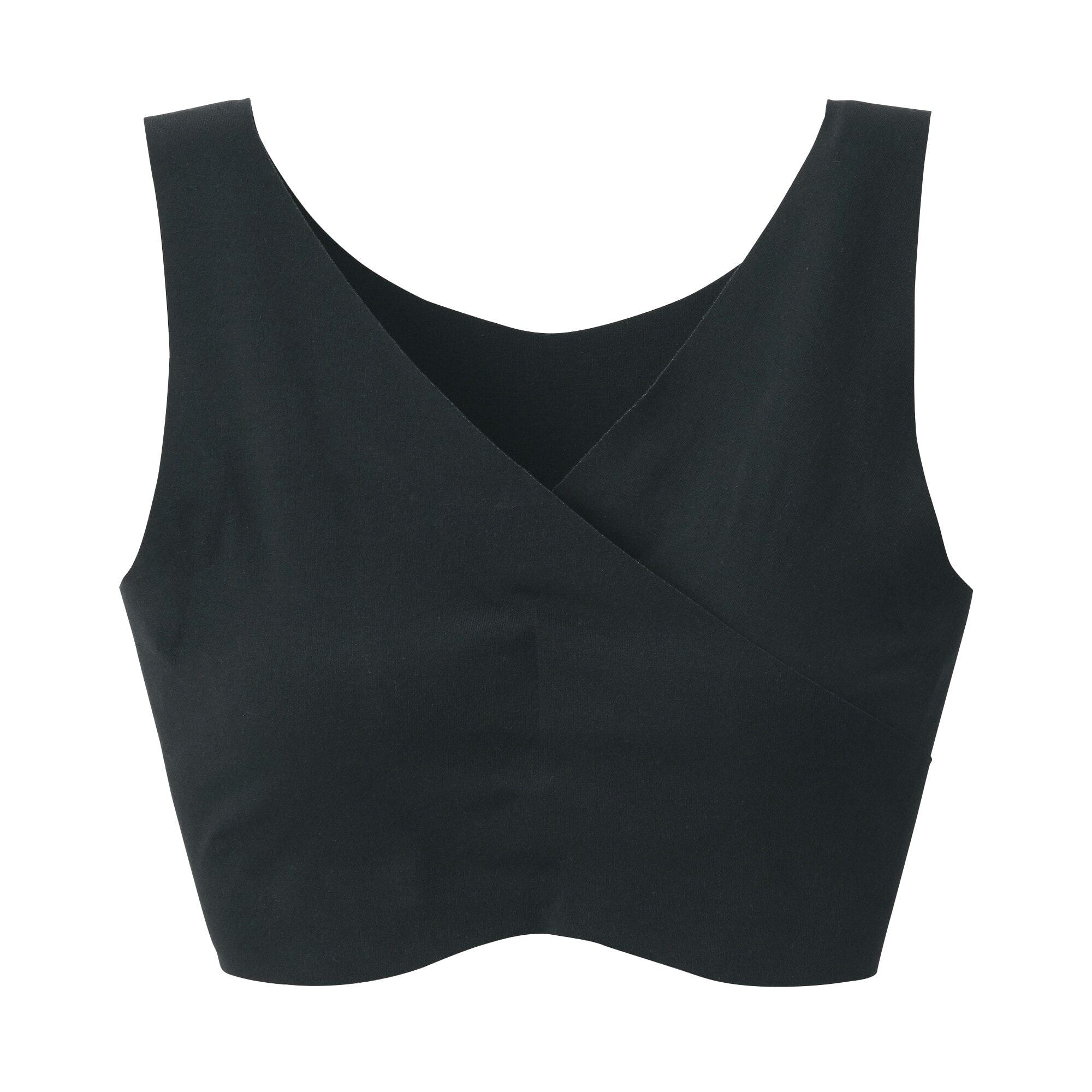 どこにも縫い目がない　授乳に便利なブラジャー