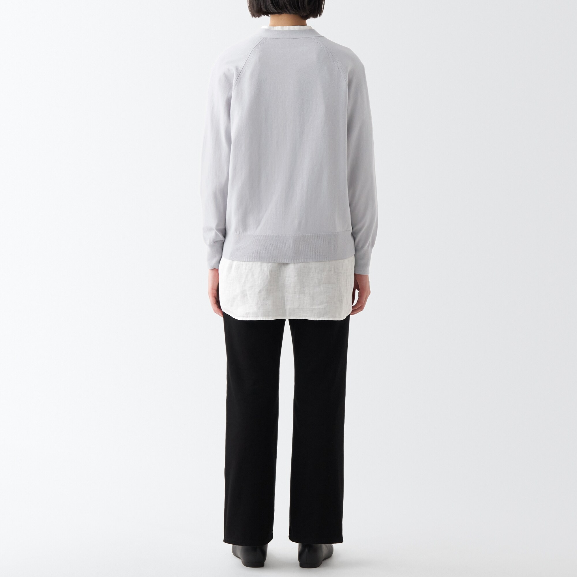 ＵＶカット強撚Ｖネックワイドカーディガン