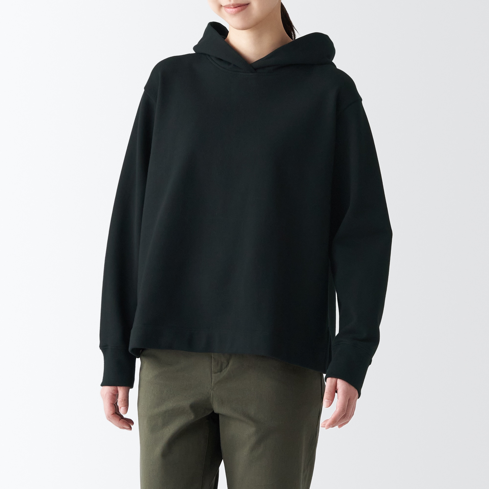 スウェットプルパーカー