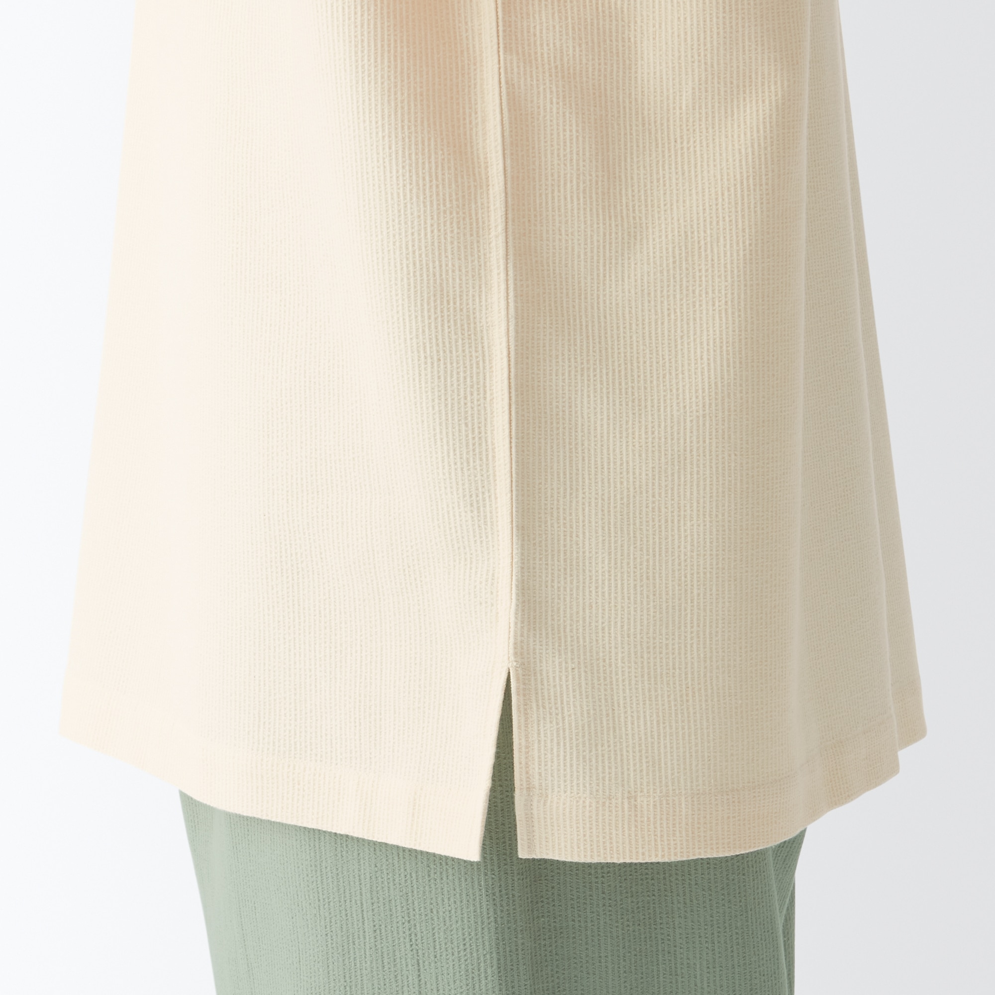 紳士　木の実から作ったカポック混　スキッパーパジャマ