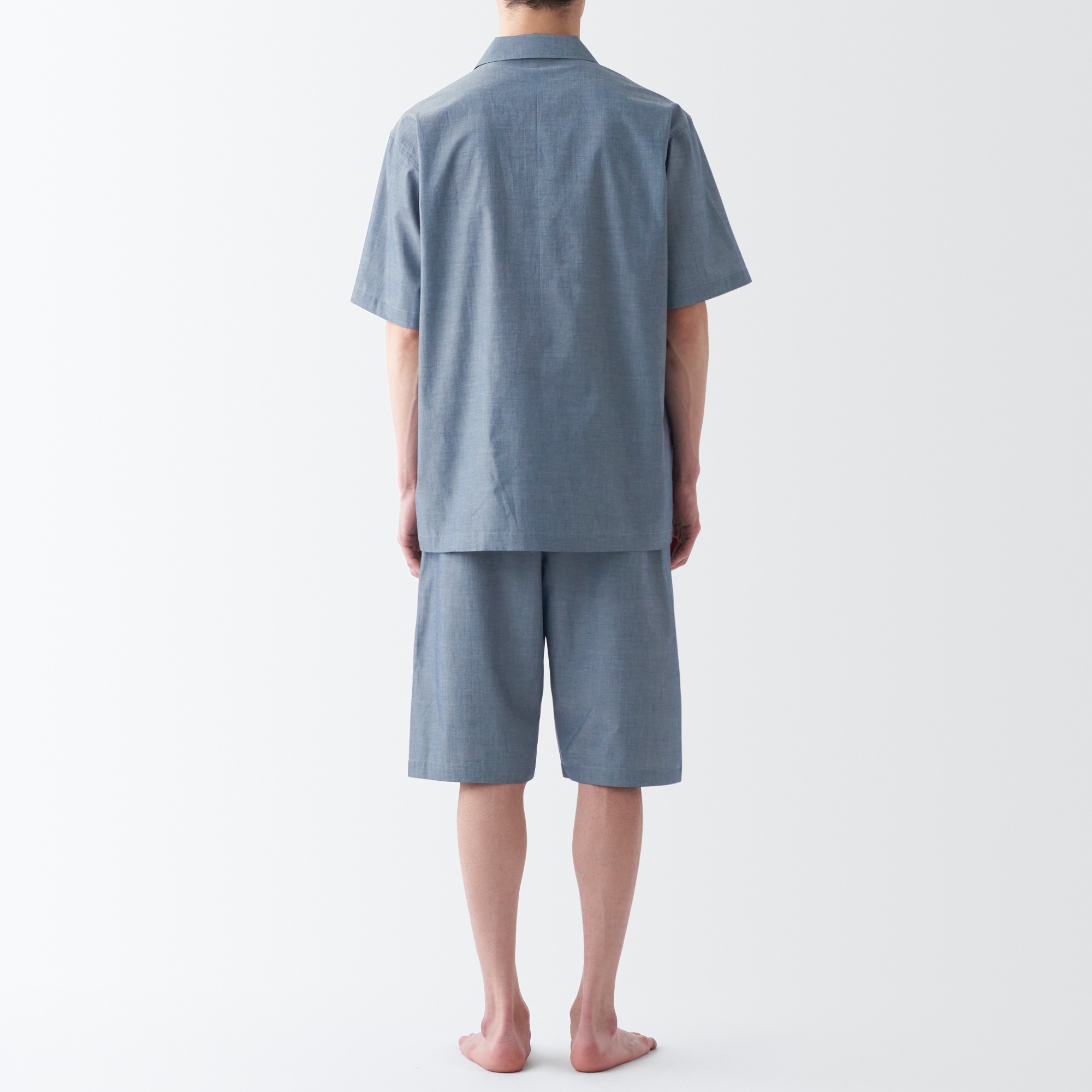 綿ブロード　半袖パジャマ