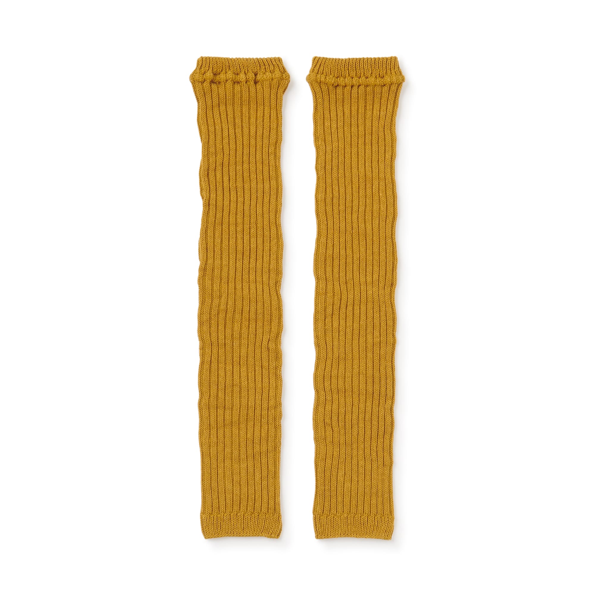 あったか綿　手にも使える　レッグウォーマー（ウール入り）