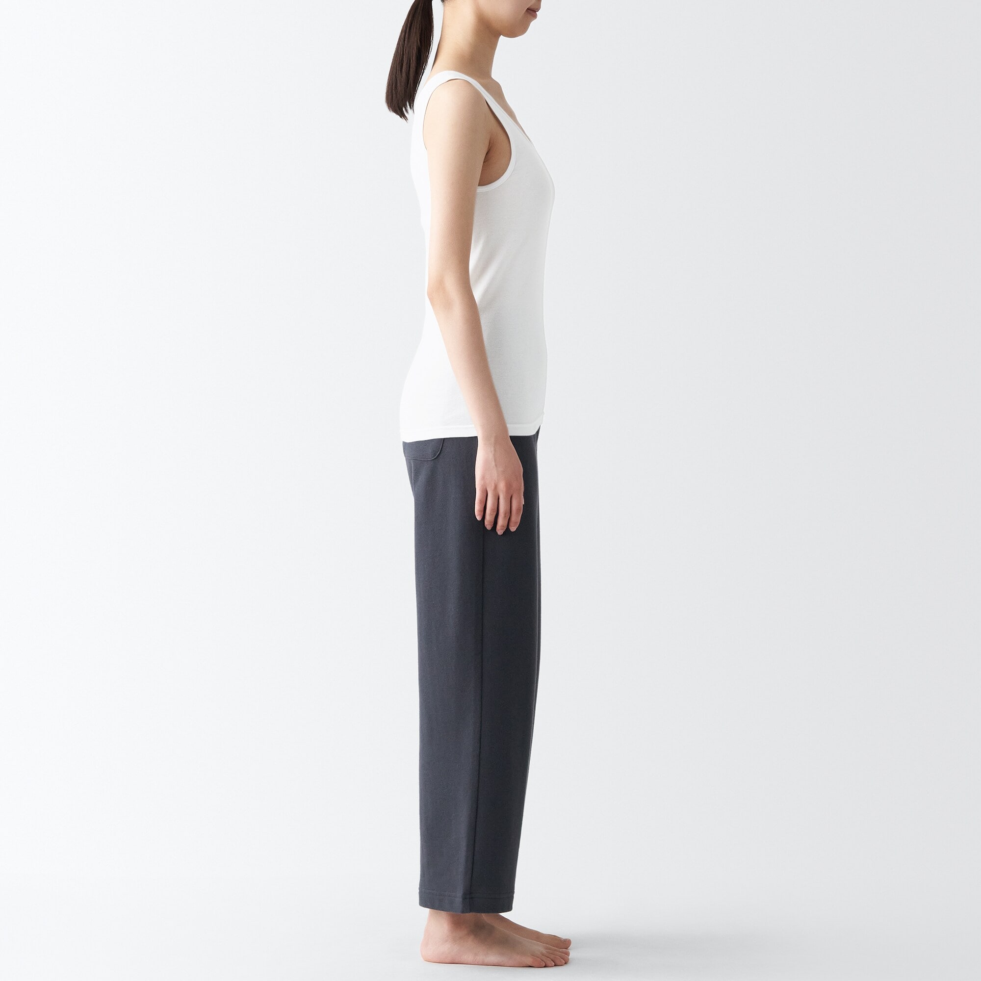 フライス編みタンクトップ