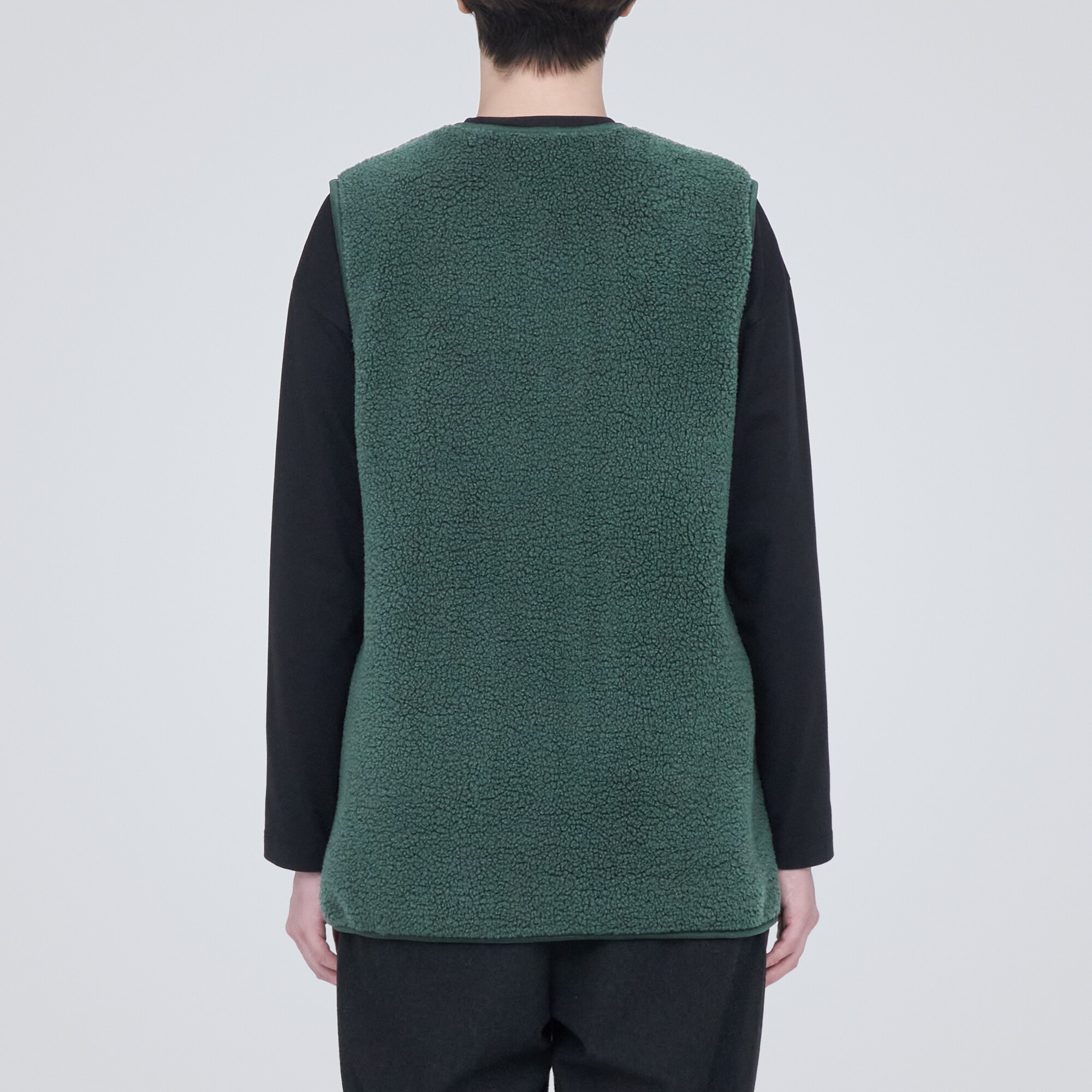 ボアフリースベスト