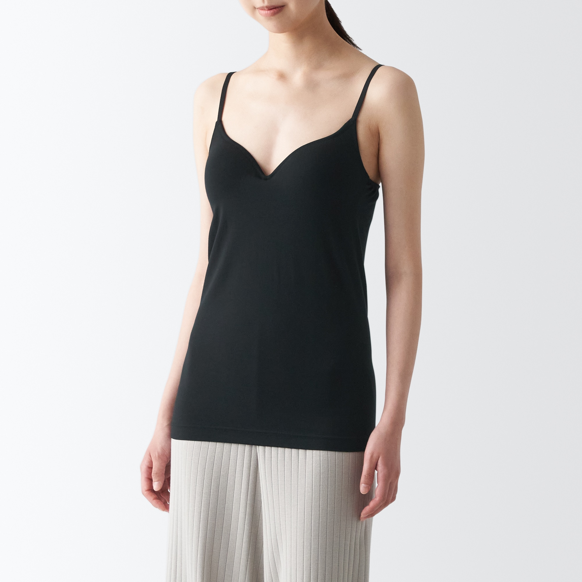婦人　なめらかブラキャミソール