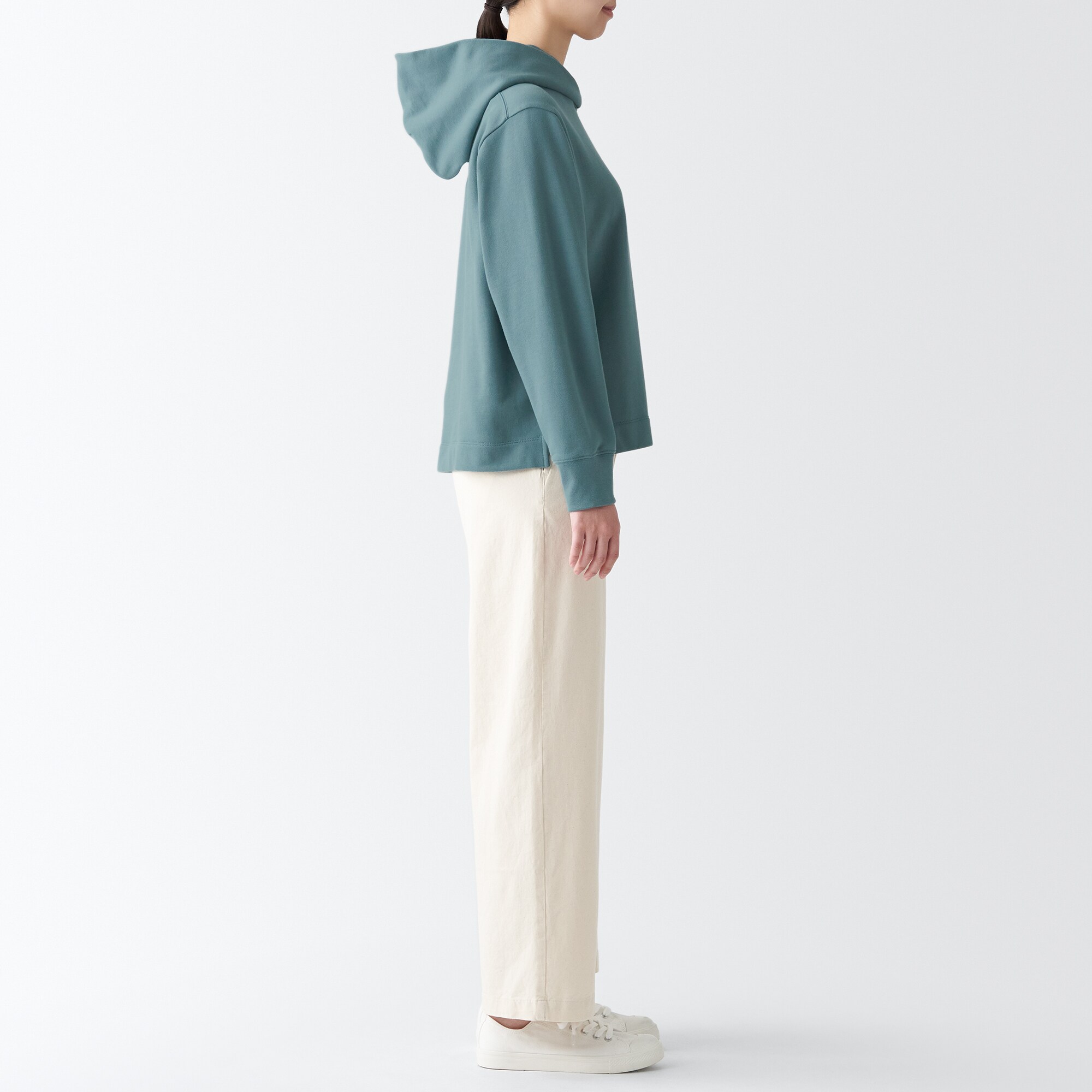 スウェットプルパーカー