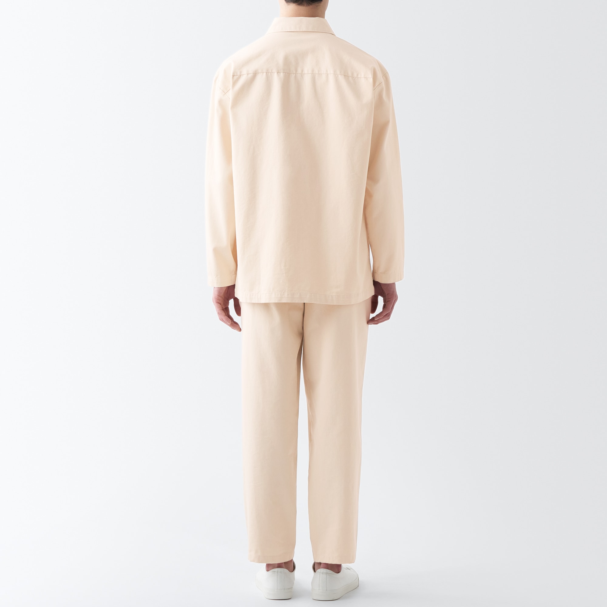 木の実から作ったカポック混シャツジャケット