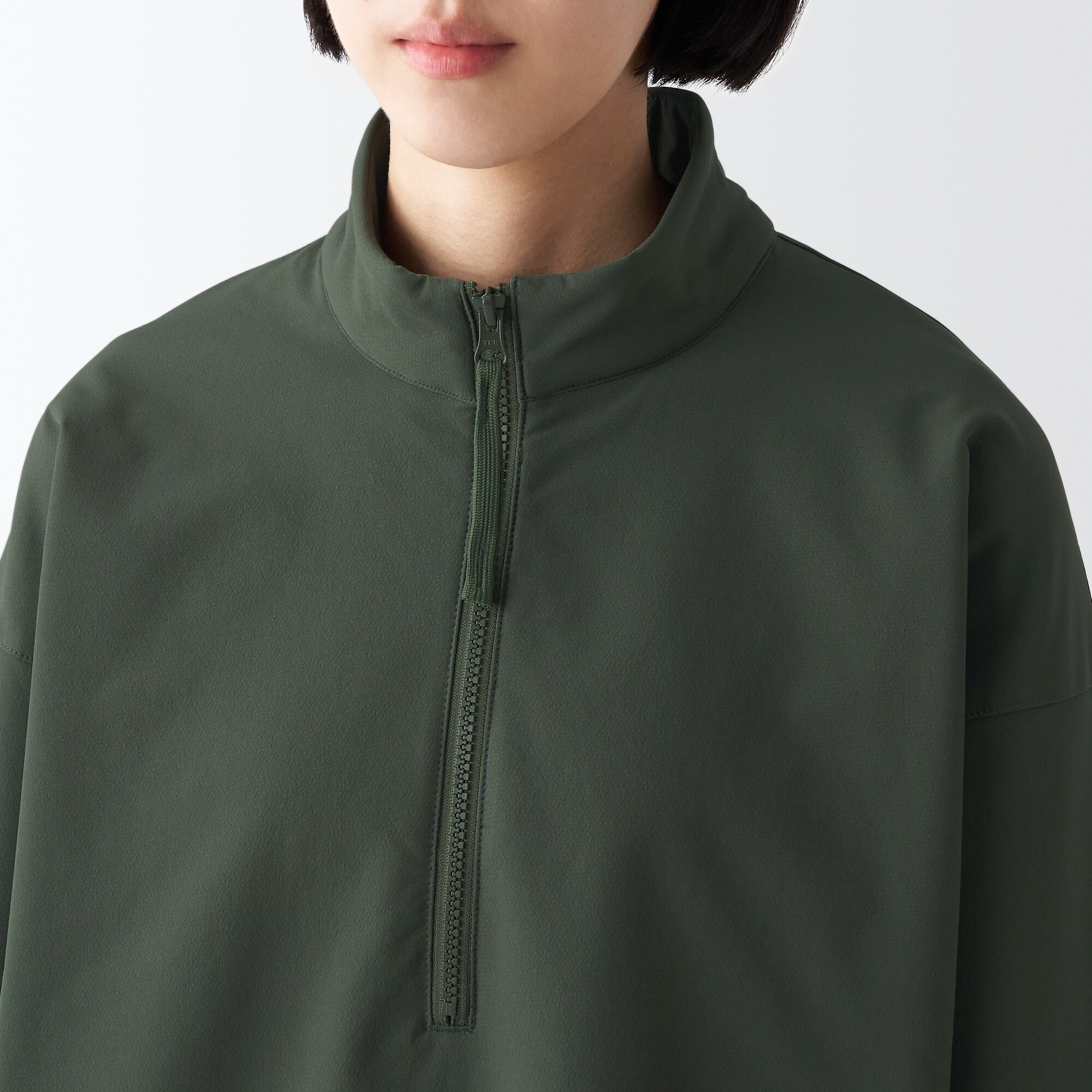 裏起毛プルオーバー