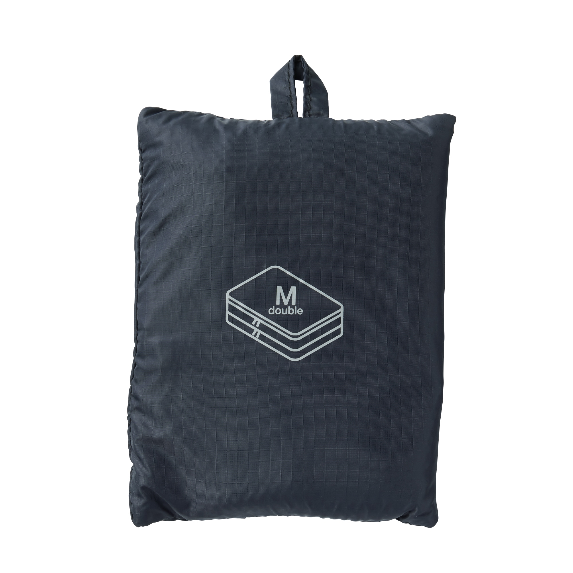 再生ナイロンたためる仕分けケース　ダブルタイプ／Ｍ