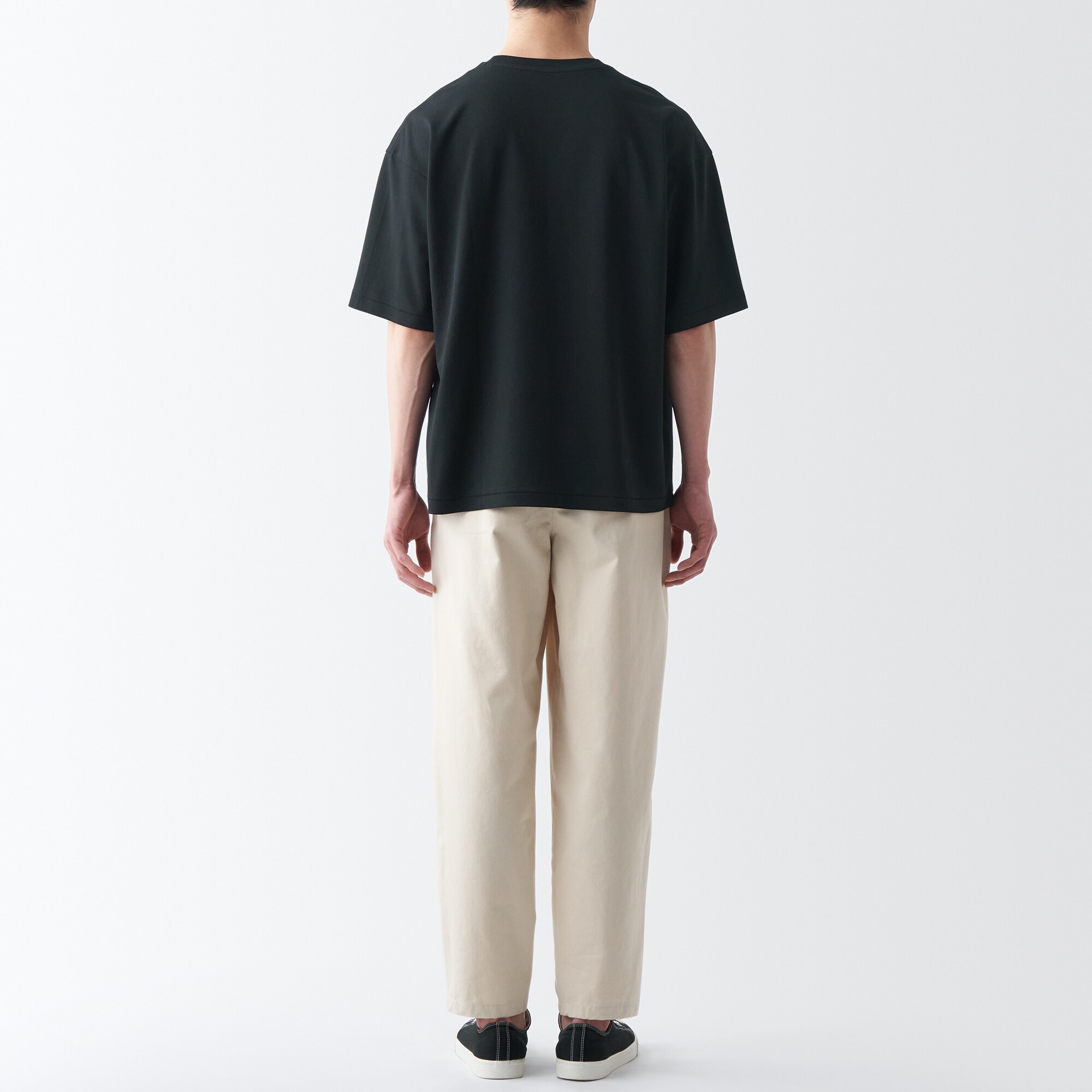 和紙混天竺編みＴシャツ（紳士）