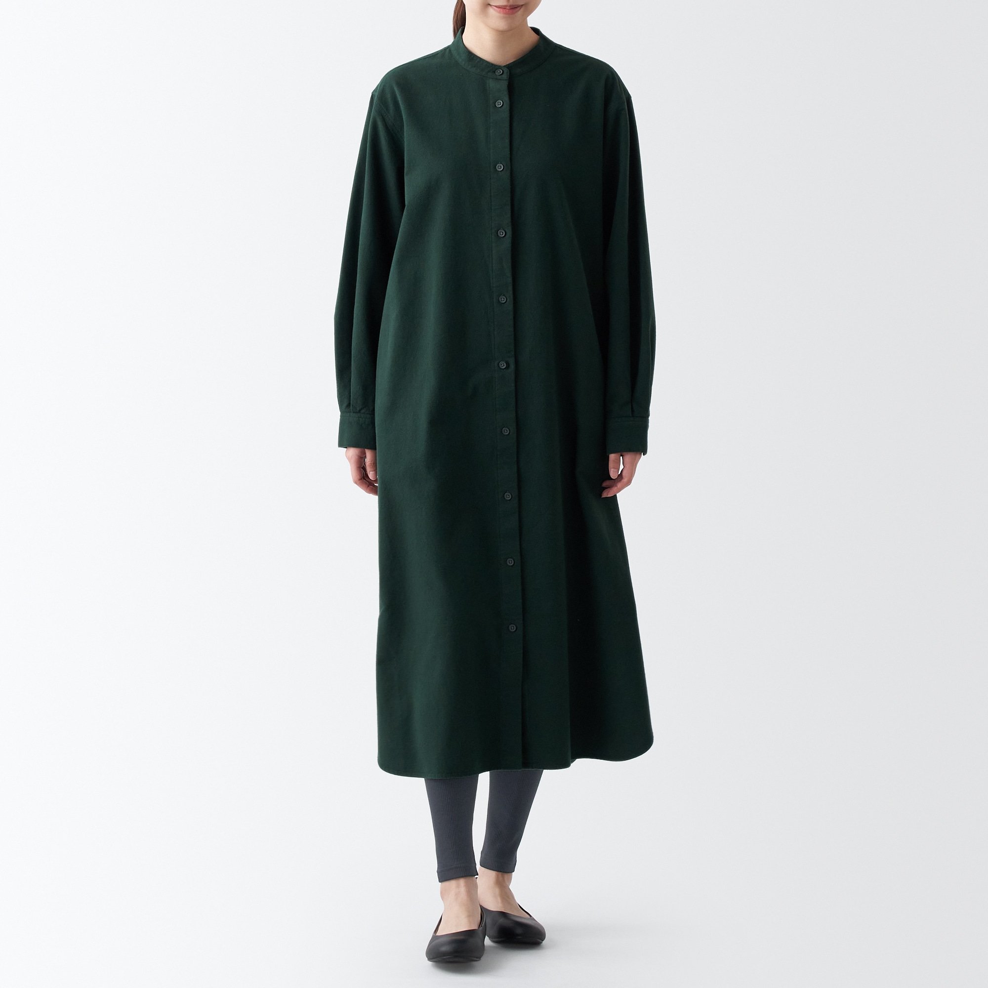 婦人　ストレッチリブ編み　レギンス（十分丈）