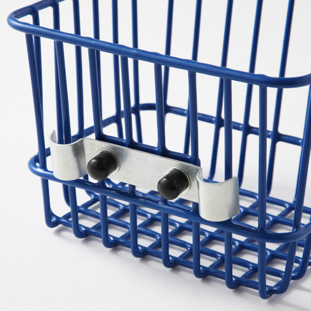 三輪車用バスケット　ブルー・舵取り棒付き専用