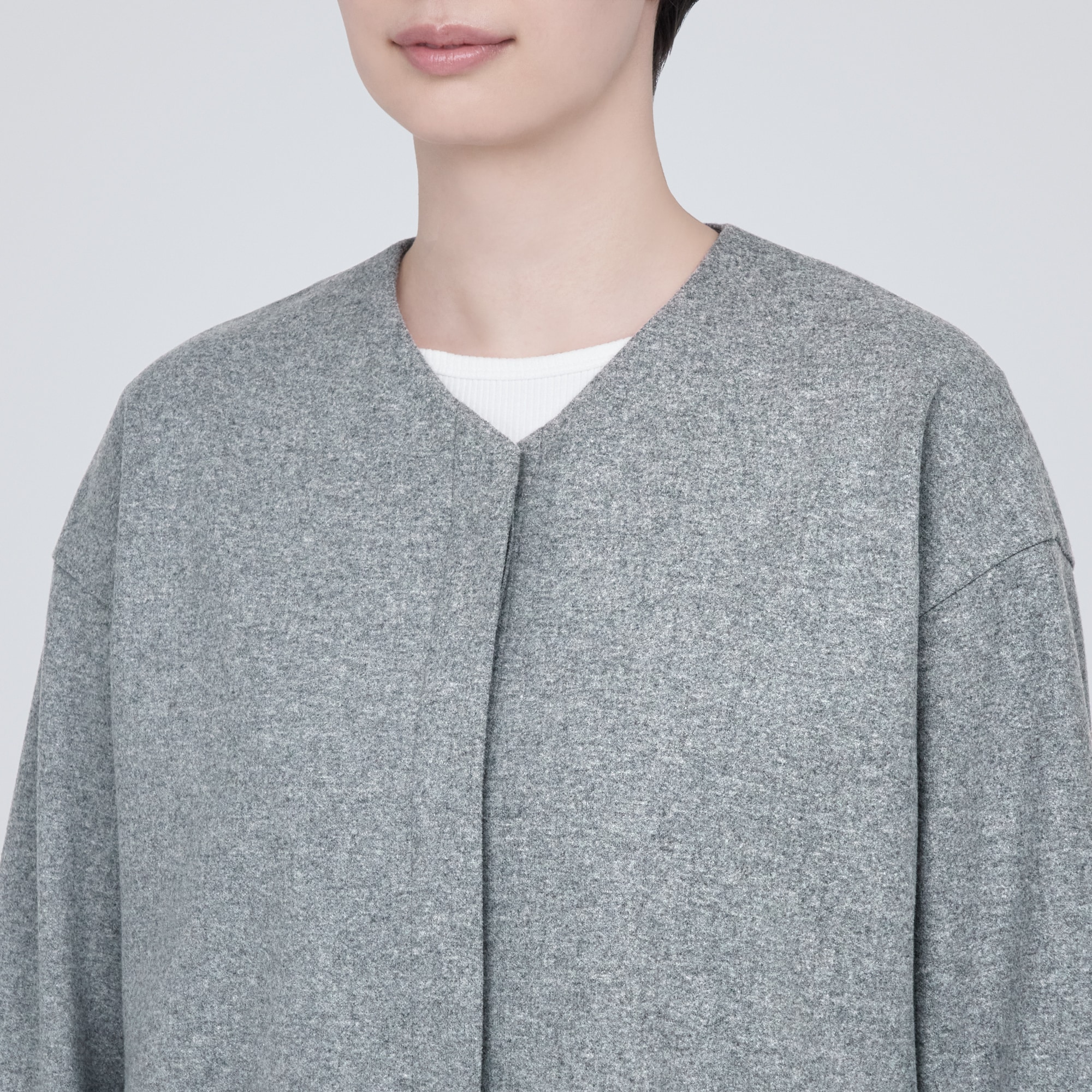 ストレッチ起毛ワンピース