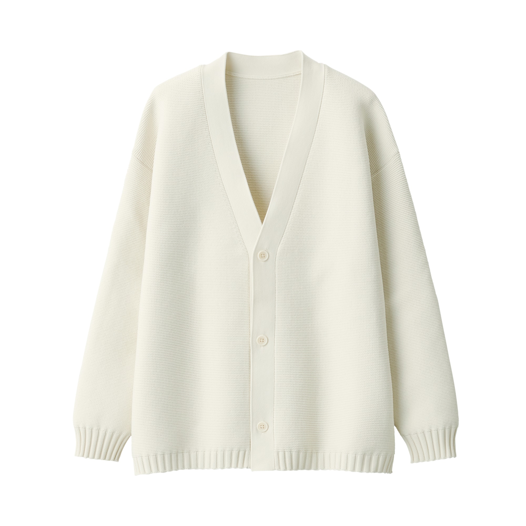 あたたかくて洗えるＶネックカーディガン