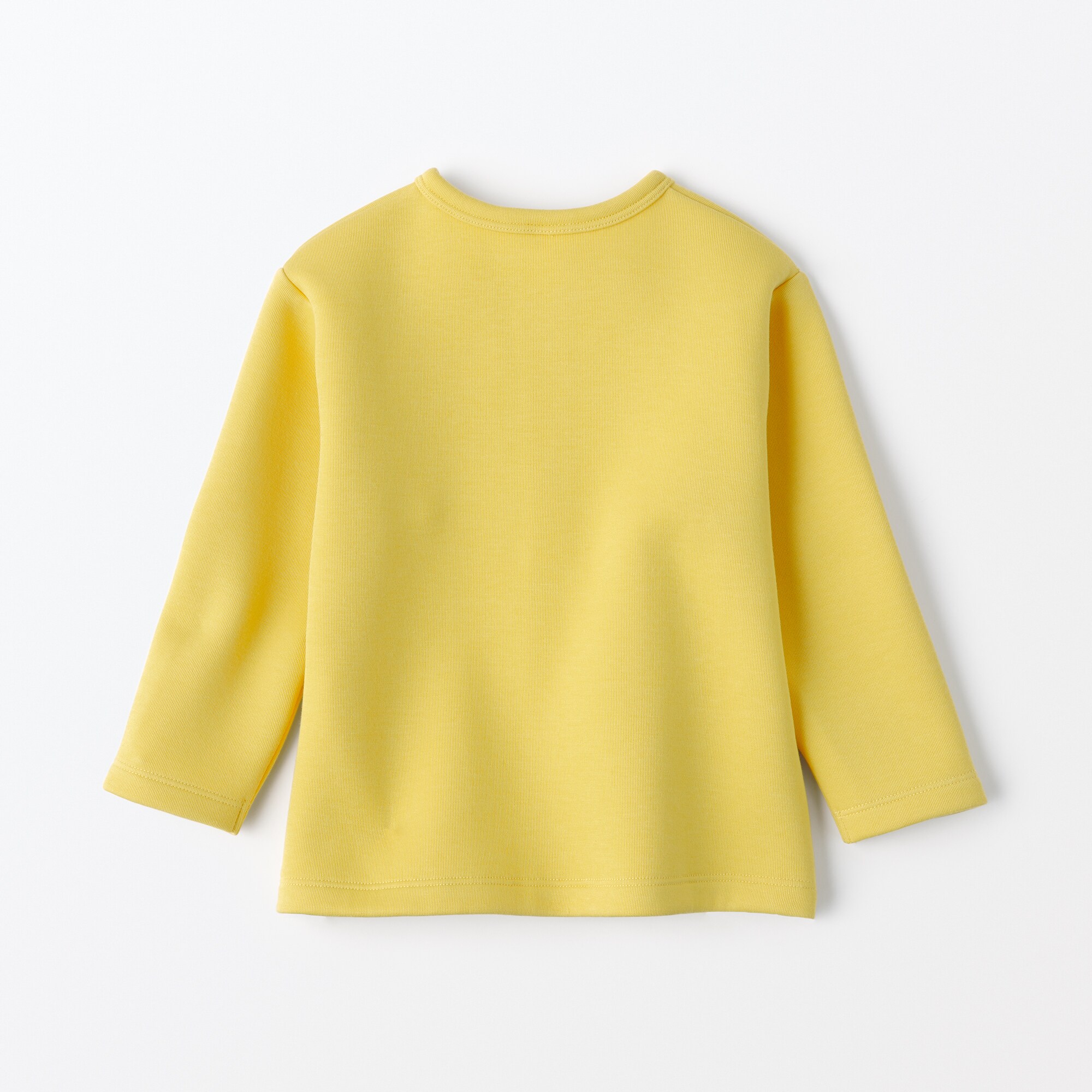 ベビー　二重編みスウェットスナップカーディガン