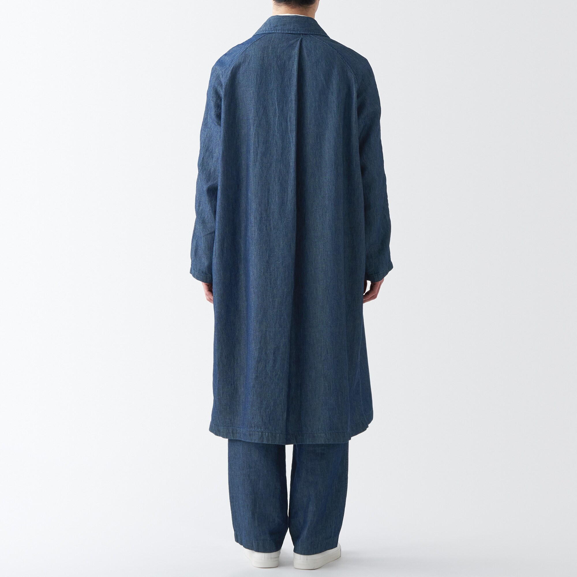 ラミーコットンデニムコート（紳士）