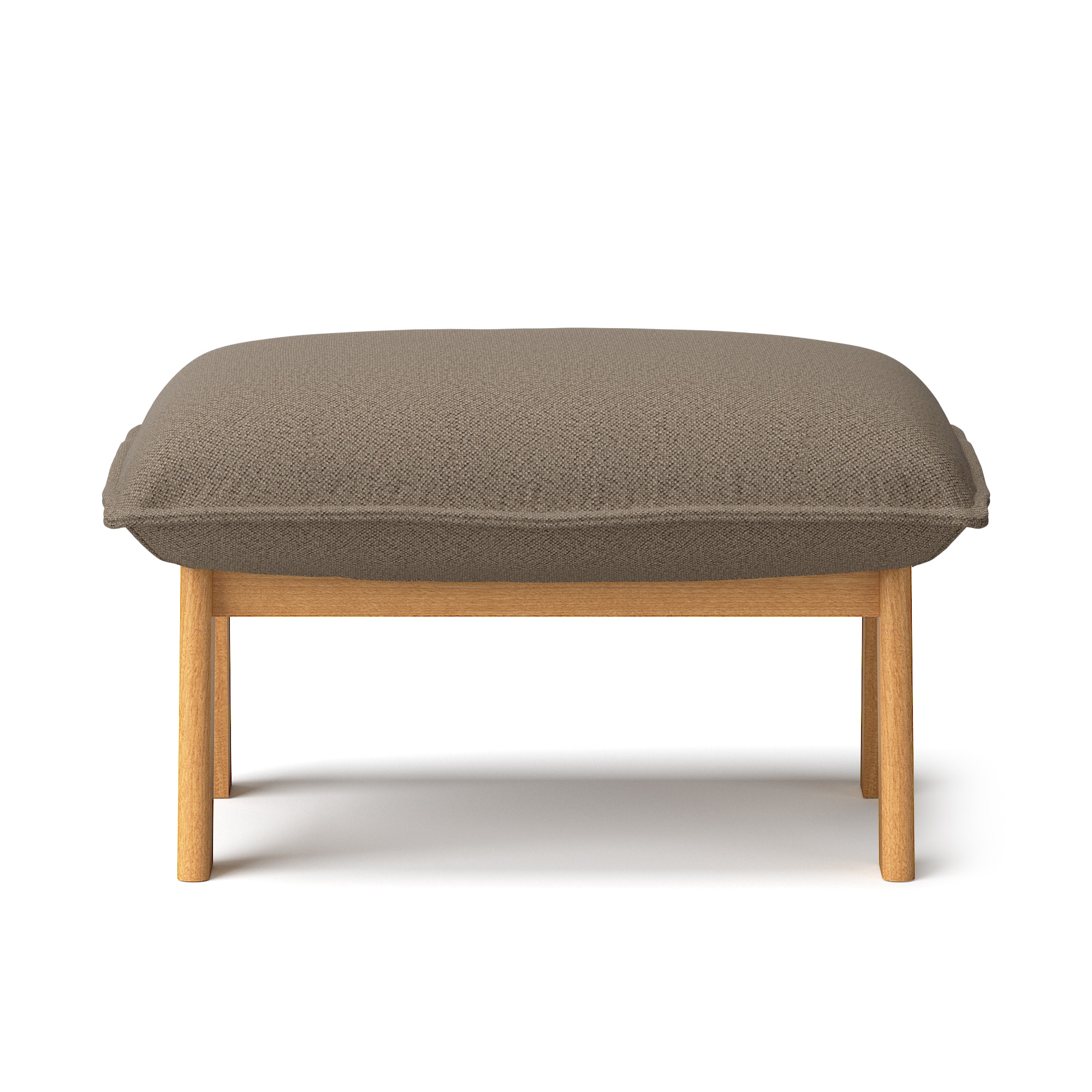 【カバー】綿太番手ハイバックリクライニングソファ・オットマン用カバー／ブラウン