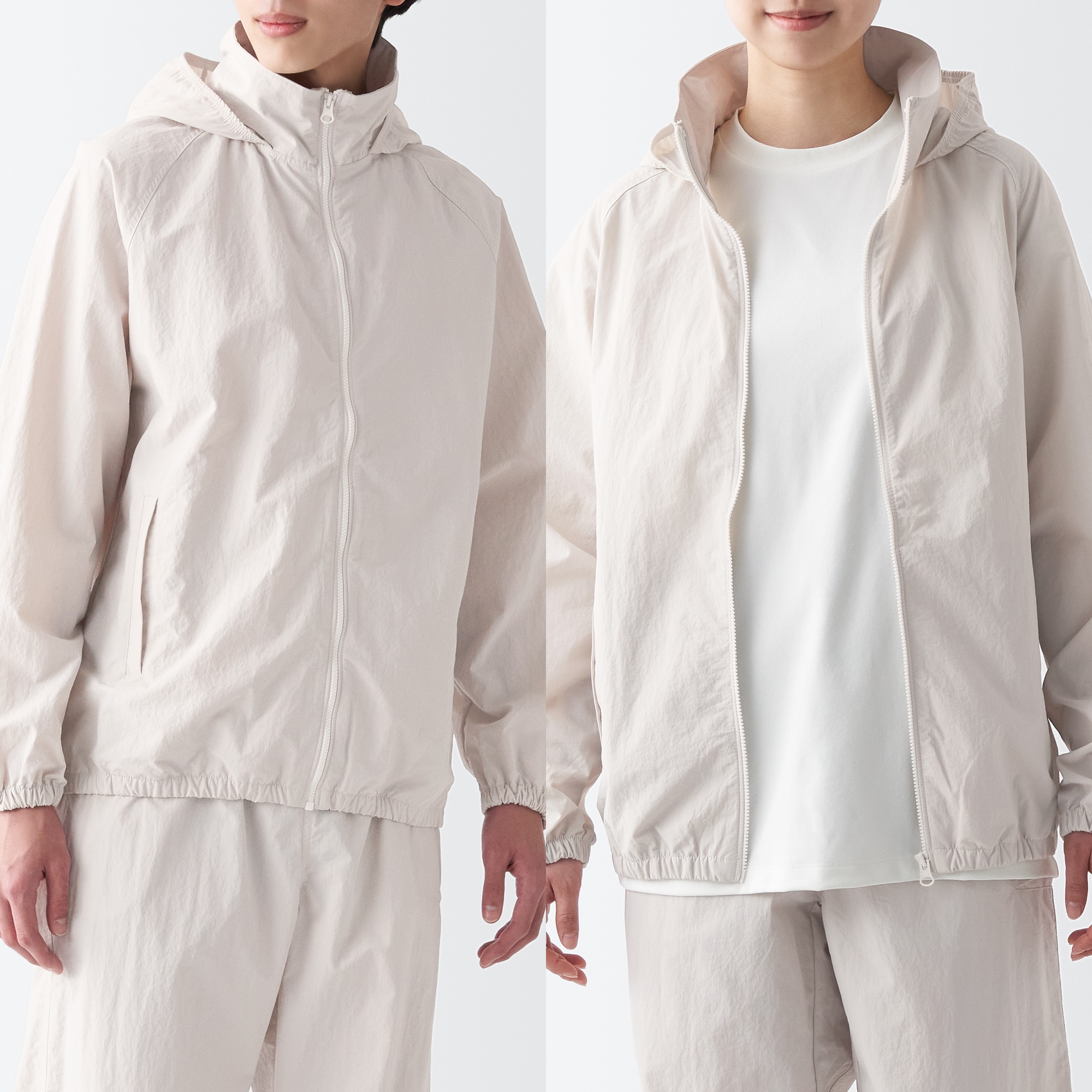 撥水ナイロンウィンドブレーカー