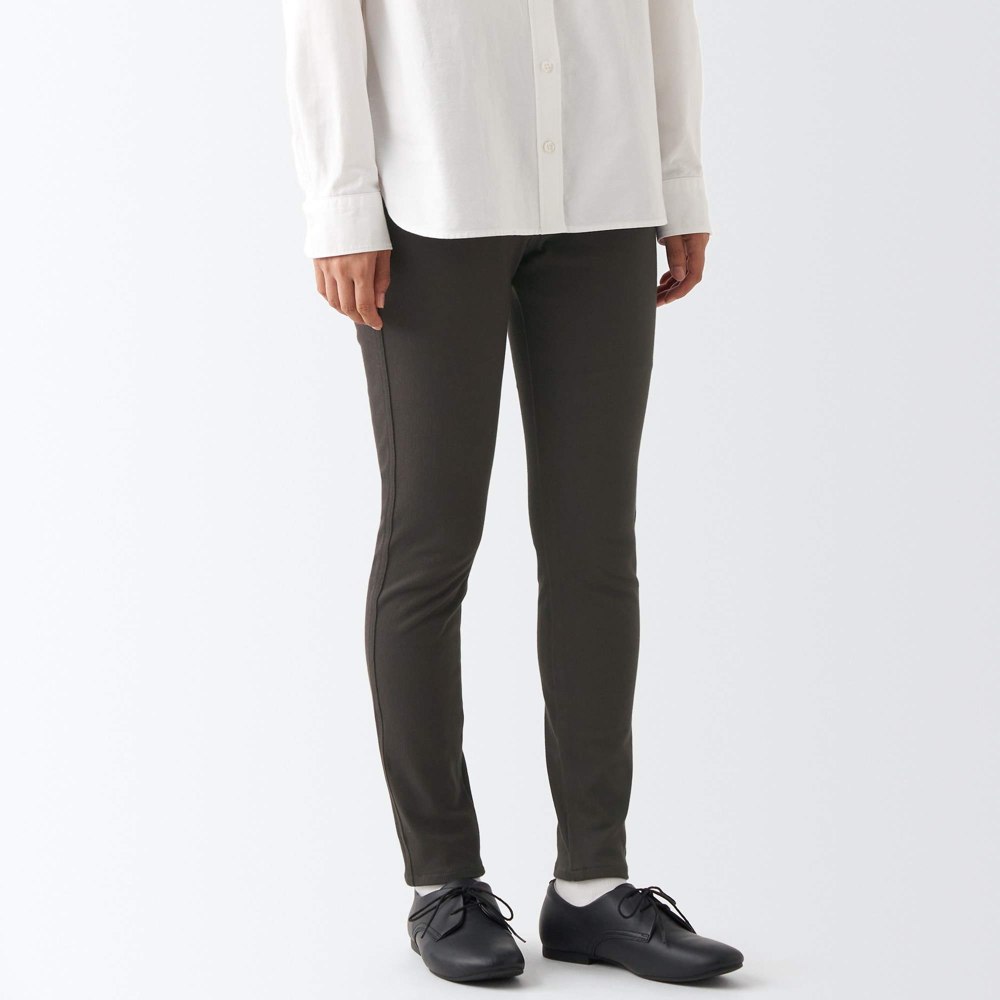 ストレッチ裏起毛レギンスパンツ