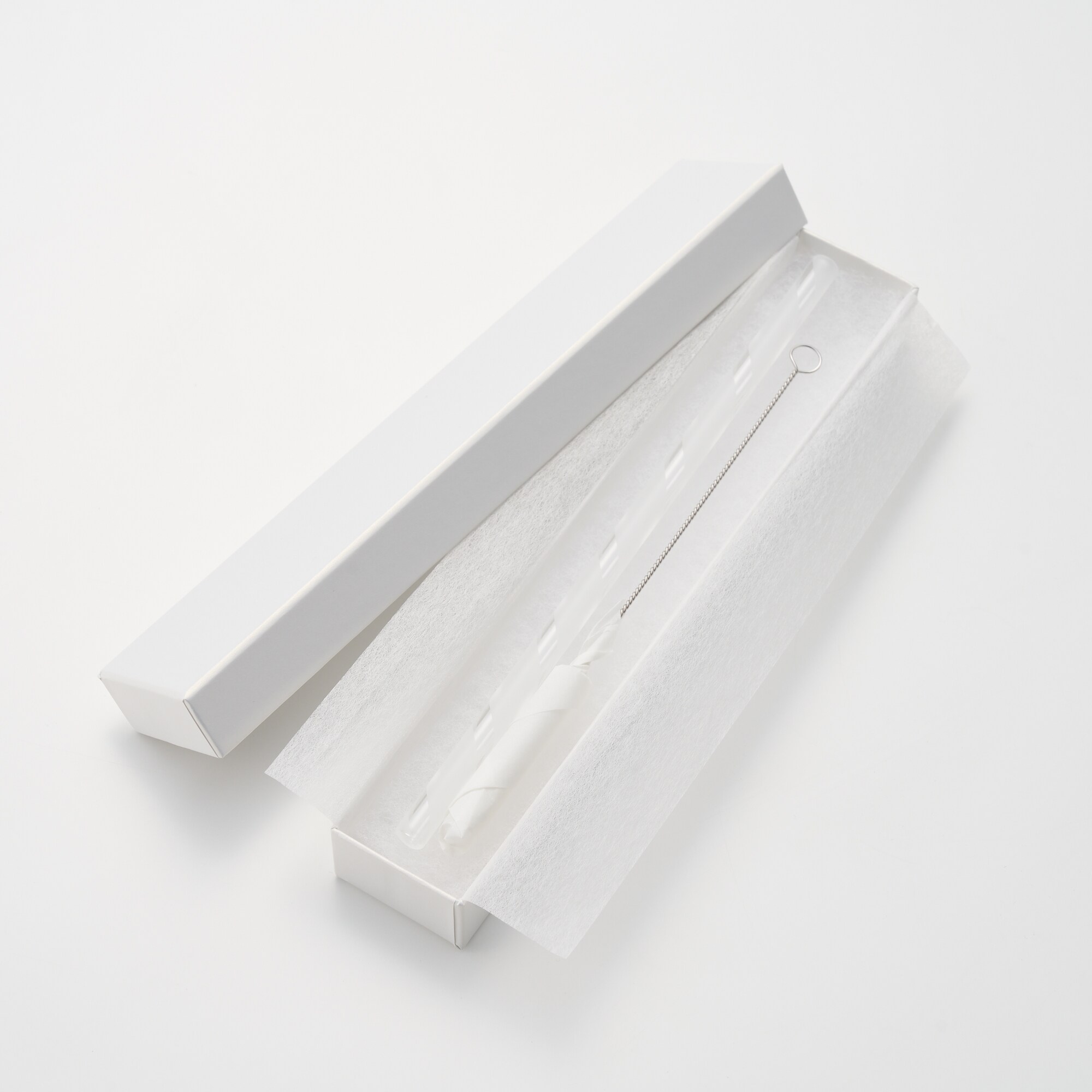 ガラスストロー「らせん」 1本