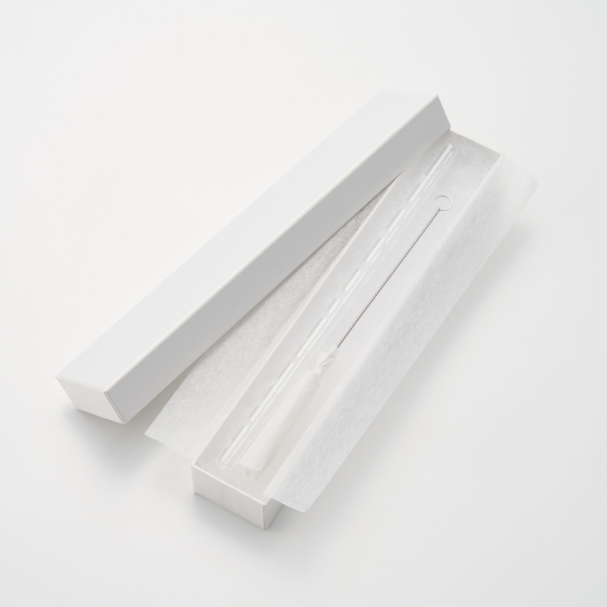 ガラスストロー「ドット」 1本