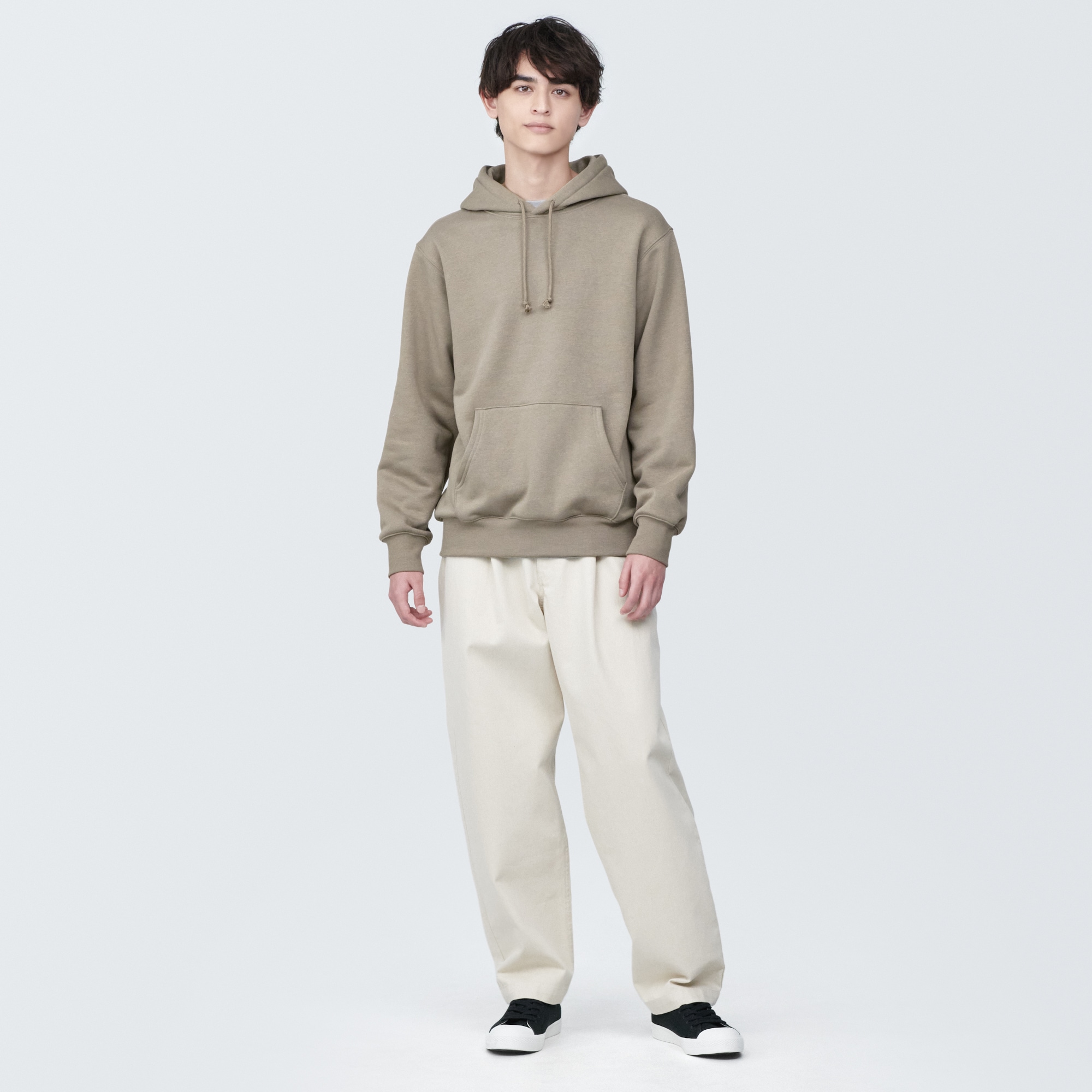 紳士　スウェットプルパーカ