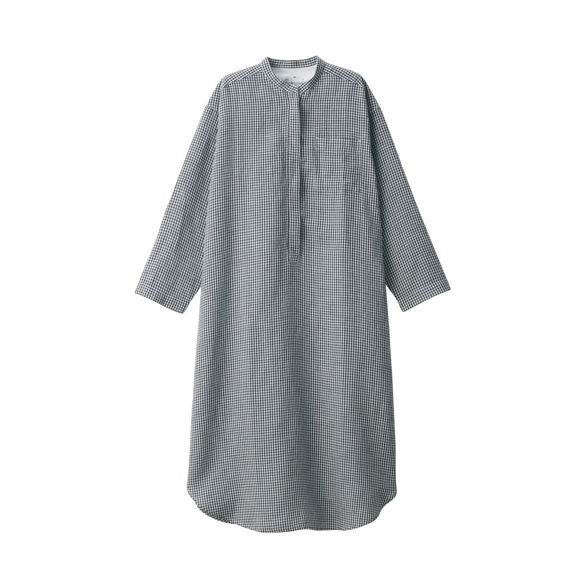 天然由来の接触冷感　リヨセル麻クルタ