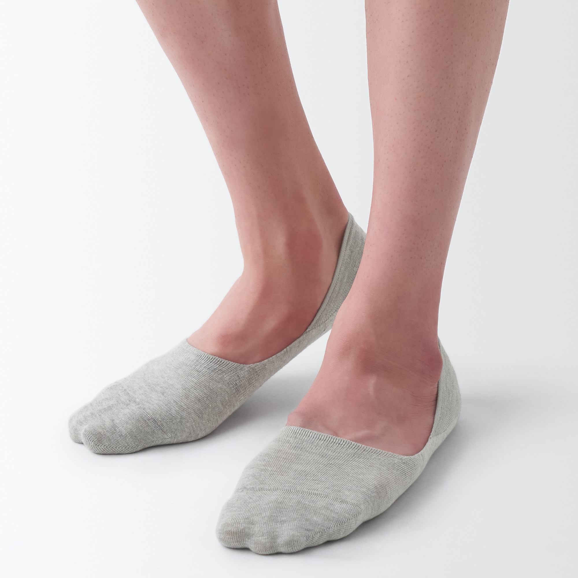 かかと滑り止め付き　薄手　フットカバー（紳士）