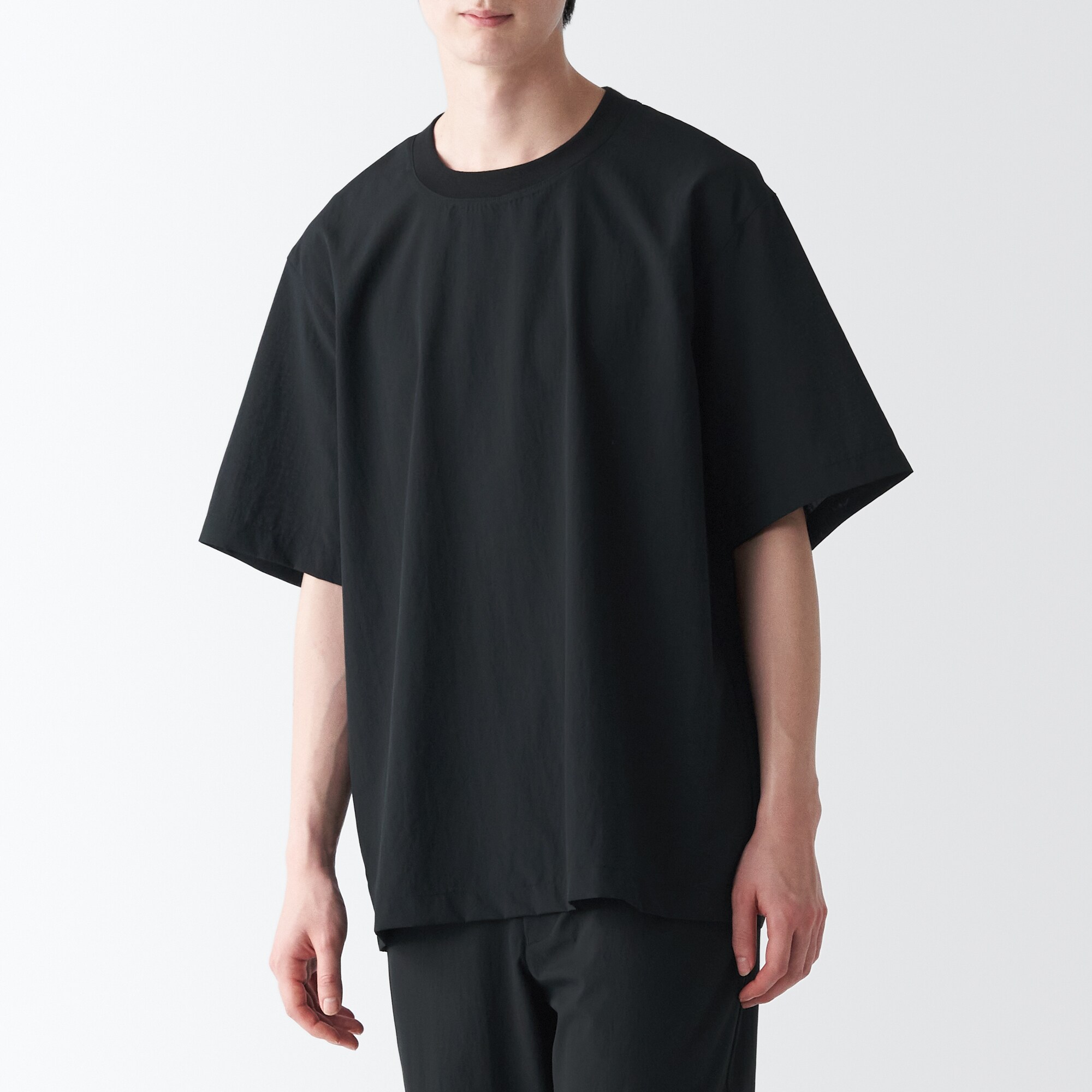 風を通すストレッチ半袖Ｔシャツ