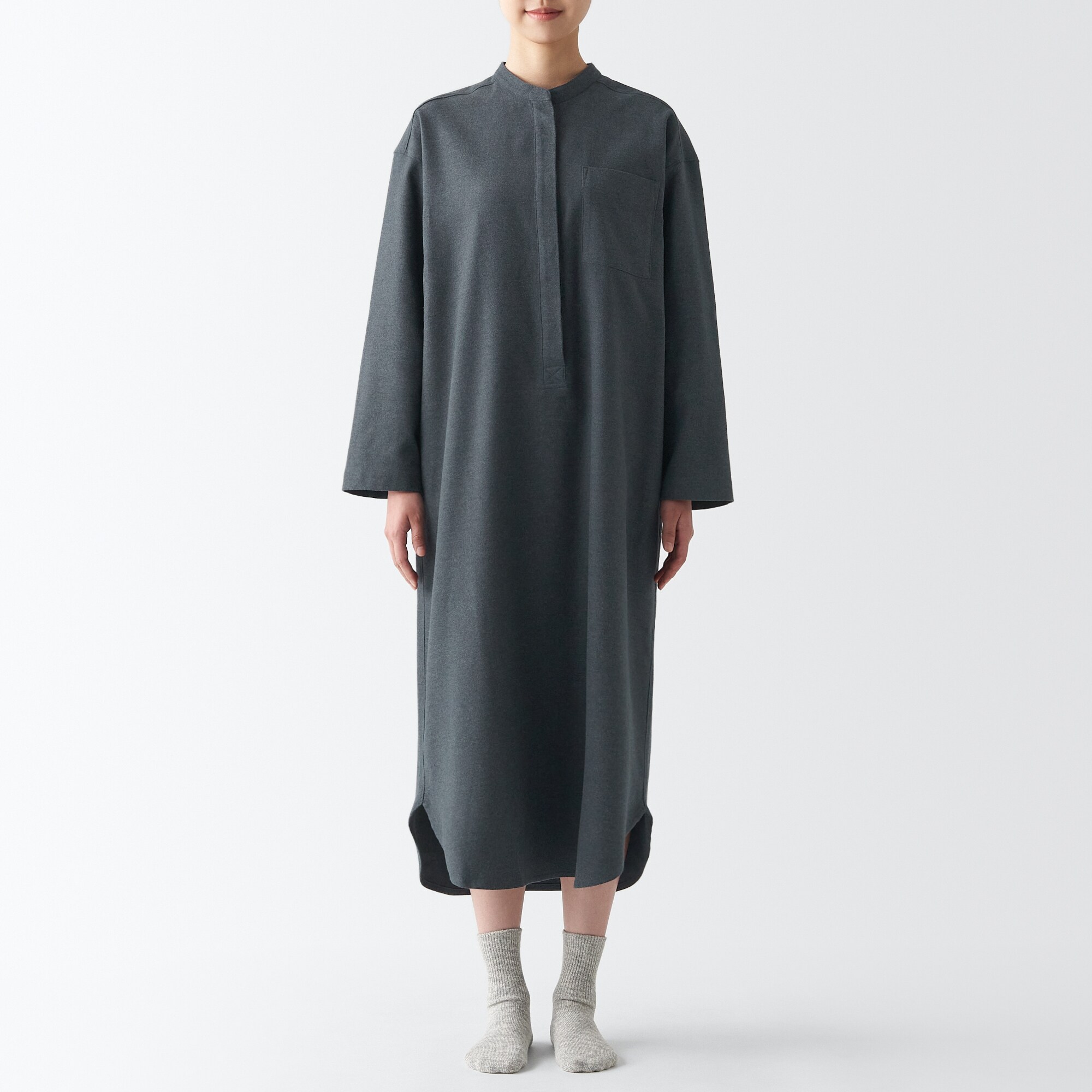 【両面起毛で温かい】フランネルクルタ