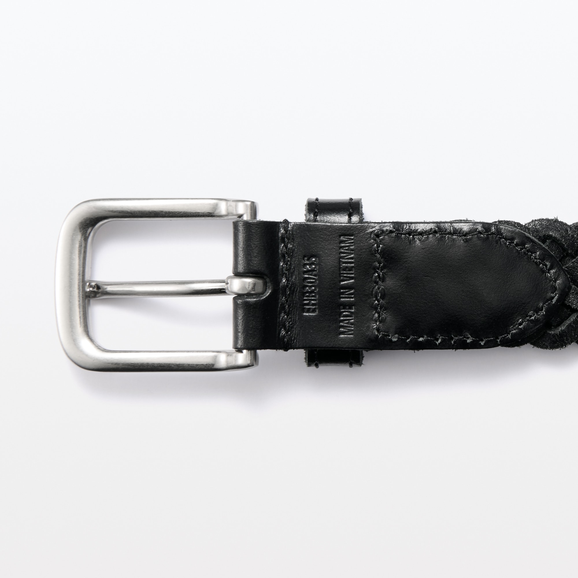 ヌメ革　メッシュベルト