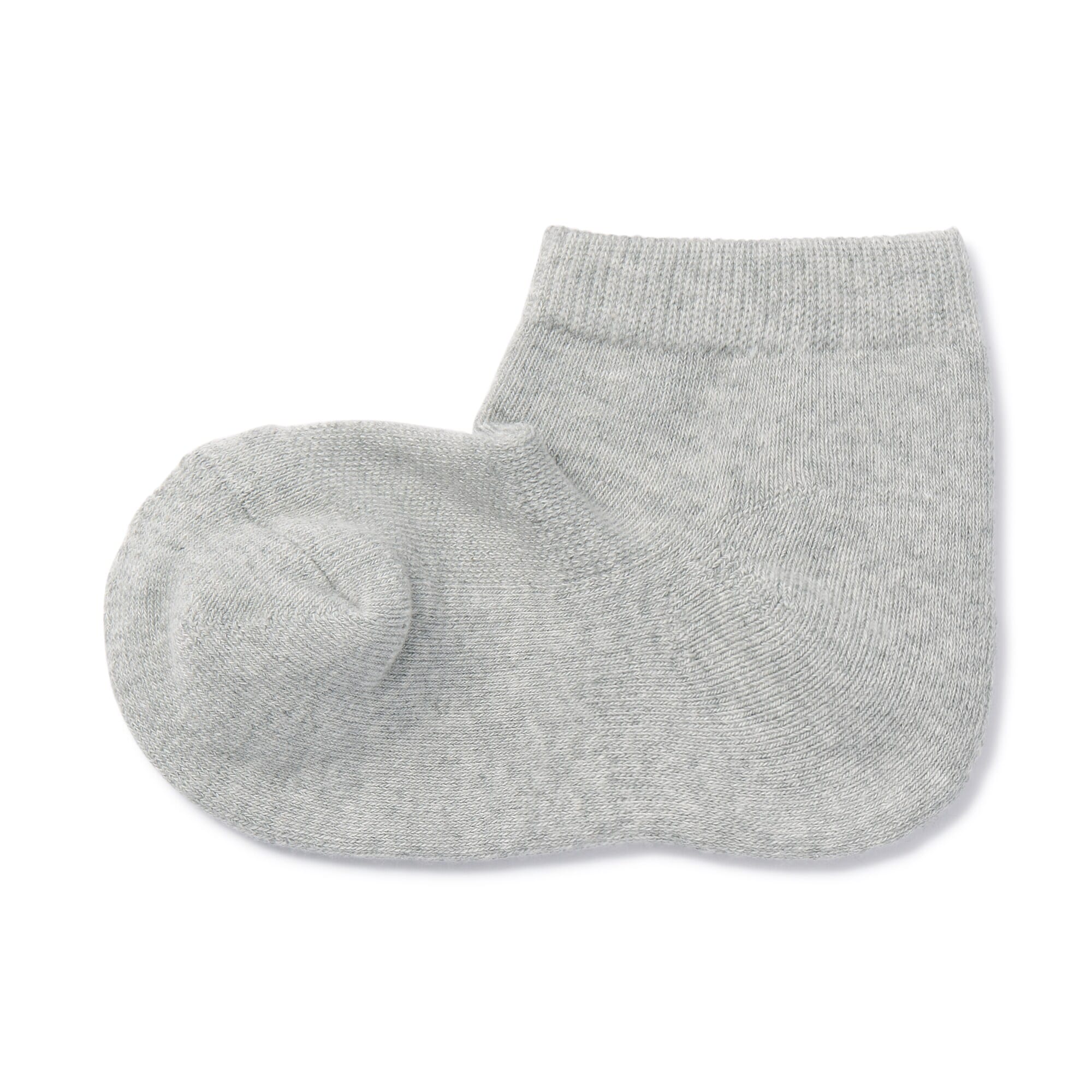 キッズ　足なり直角　パイル編み　厚手スニーカーイン（数量限定）