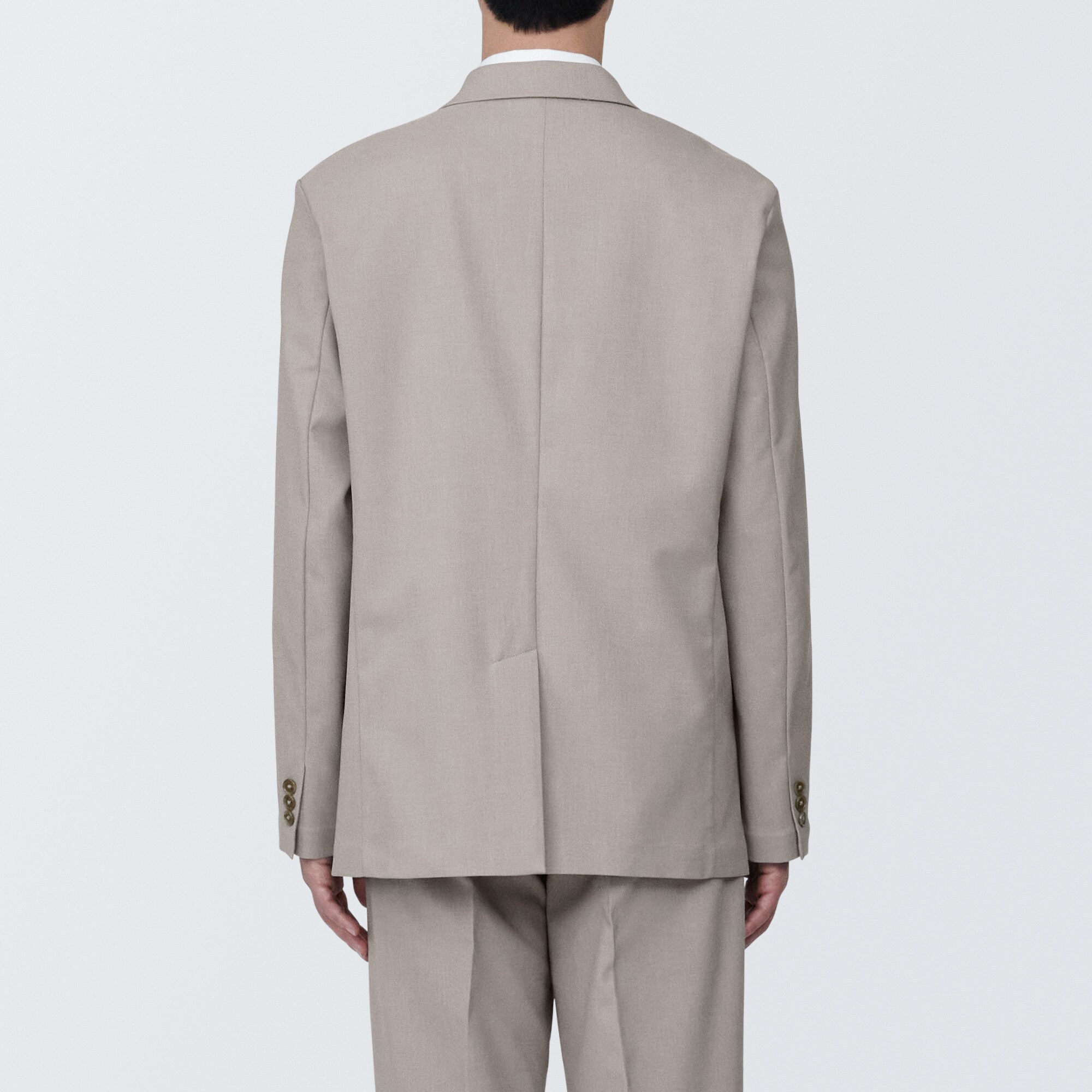 紳士　シワになりにくいストレッチジャケット