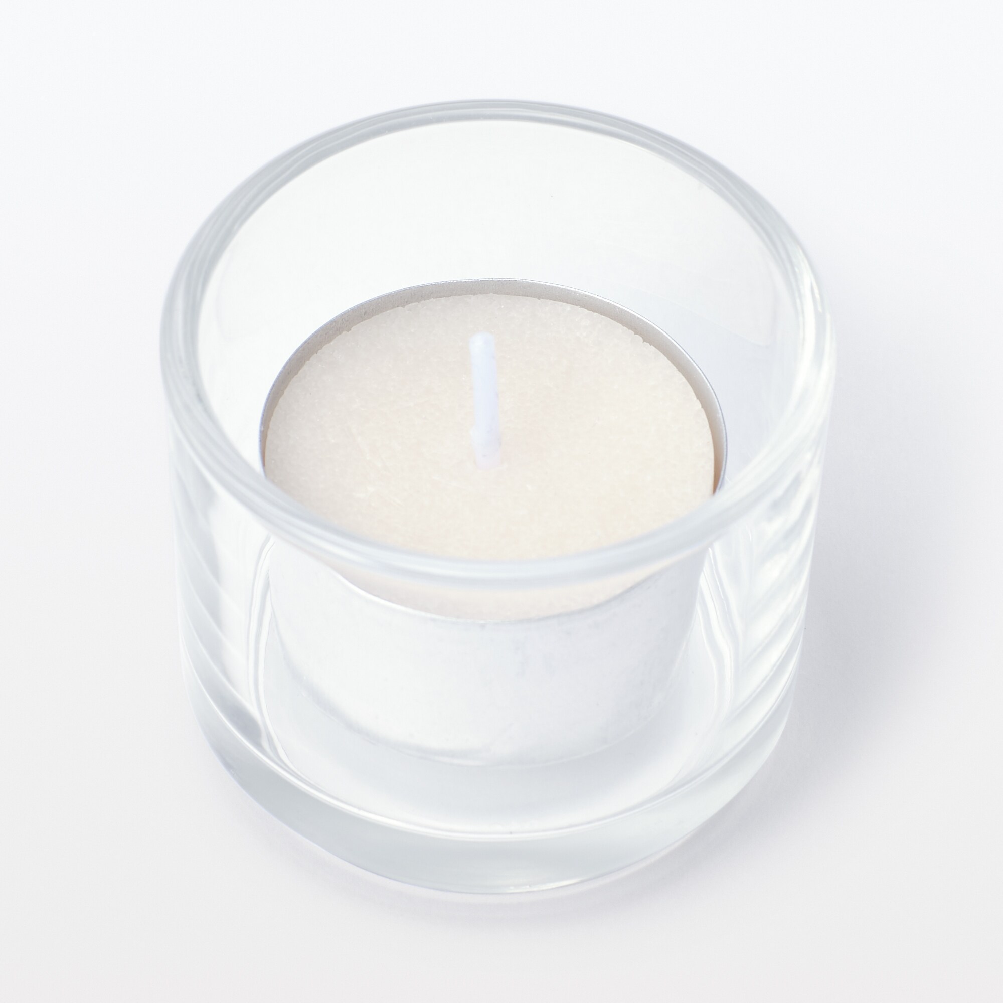 重なるキャンドルホルダー　クリア