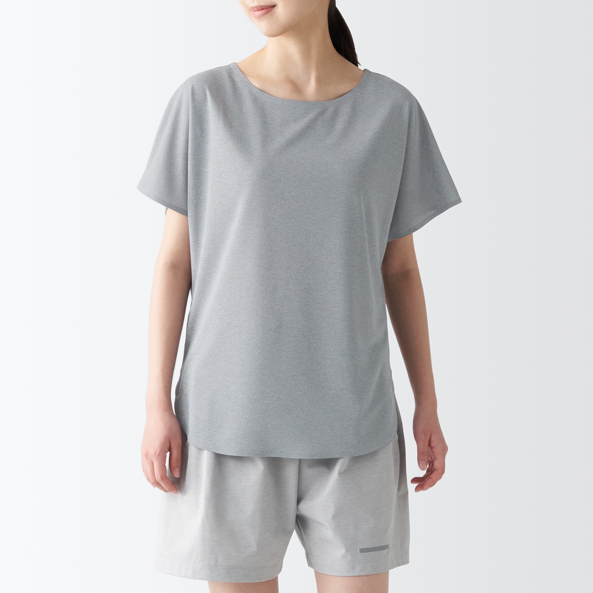 ＵＶカット涼感ボートネックＴシャツ