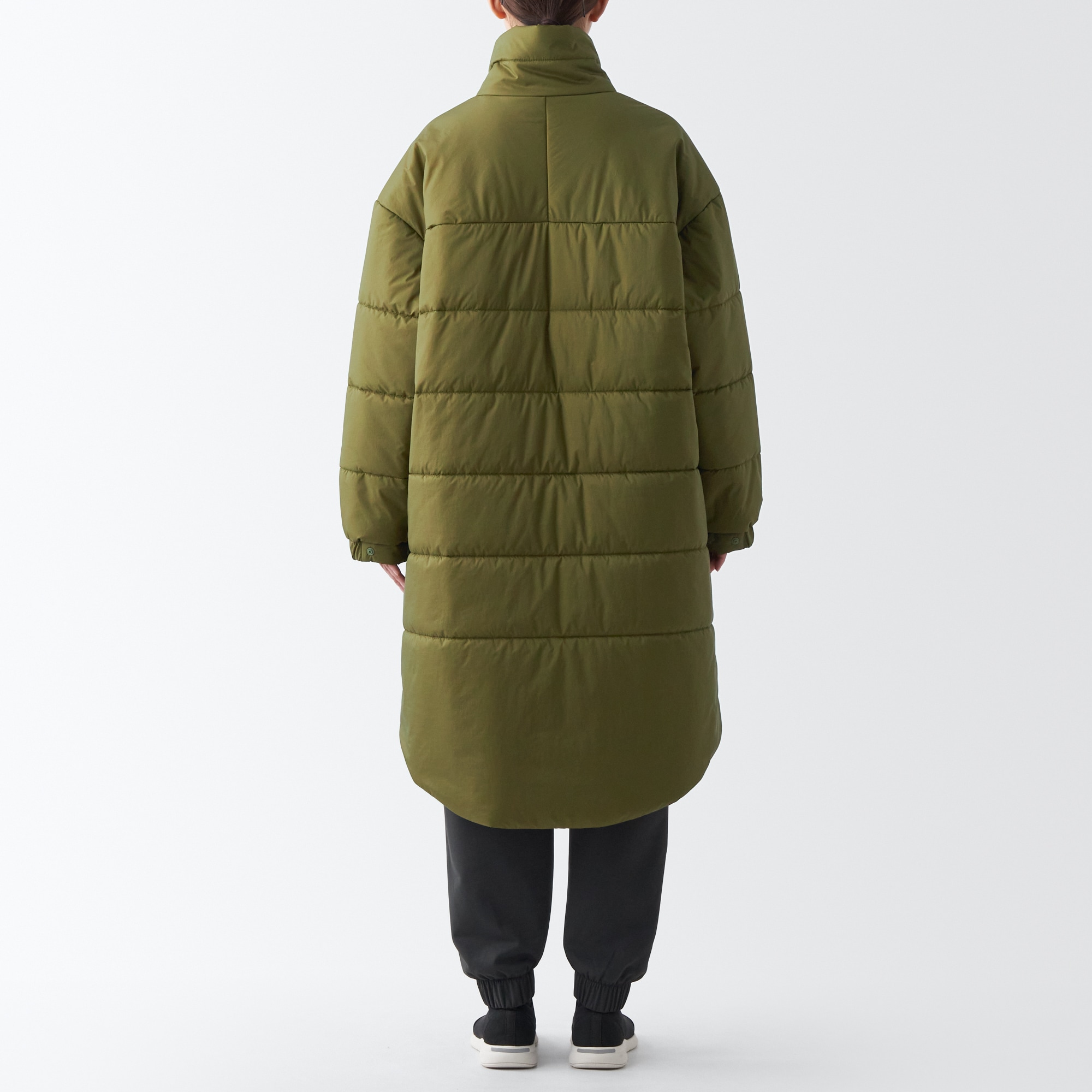 防風撥水中わたコート