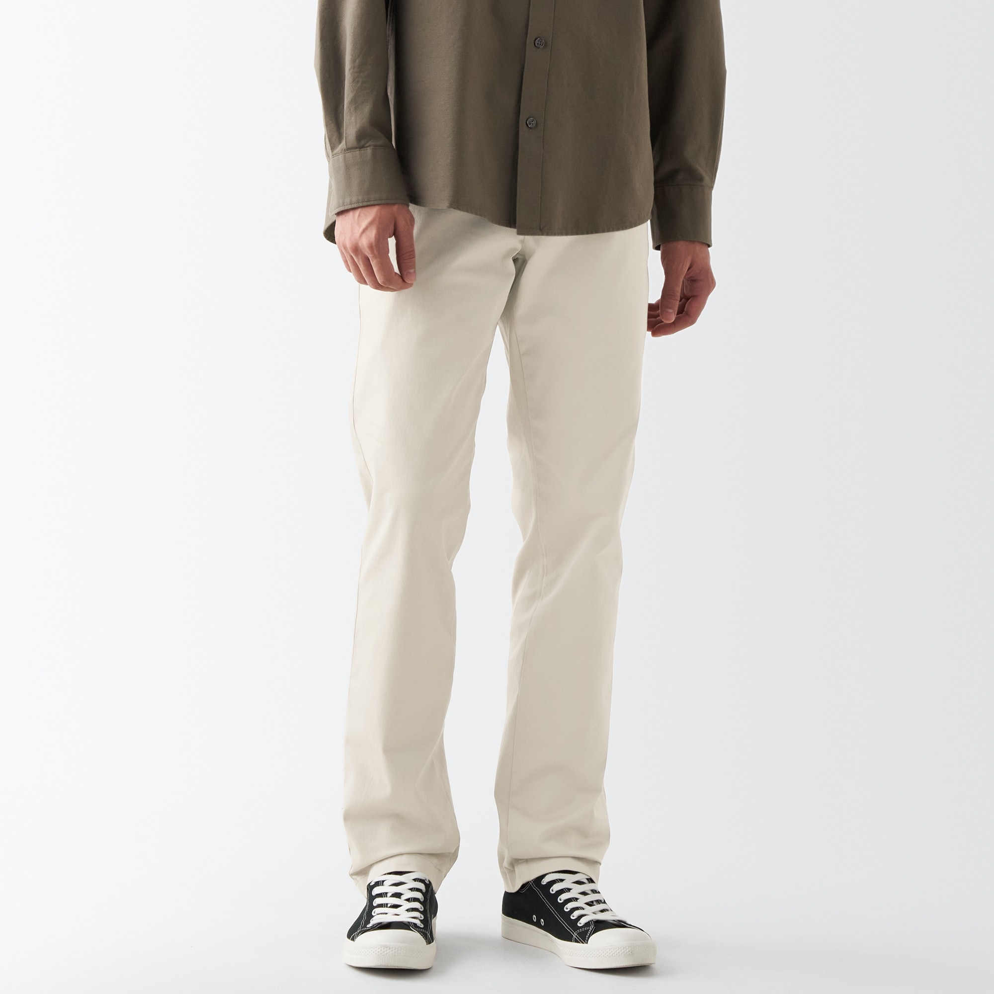 【スリム】ストレッチチノスリムパンツ（股下８２ｃｍ）