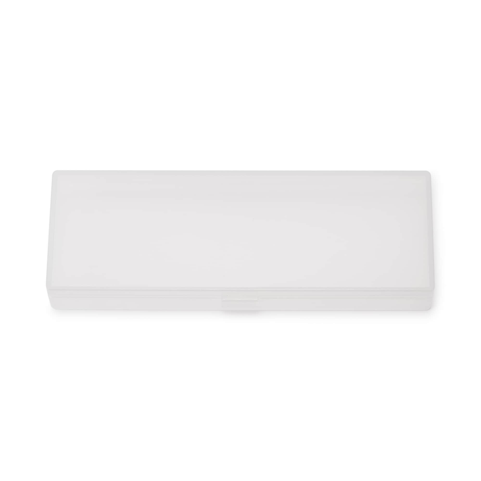 ポリプロピレンペンケース　横型　大　約１８４×６４×２５ｍｍ