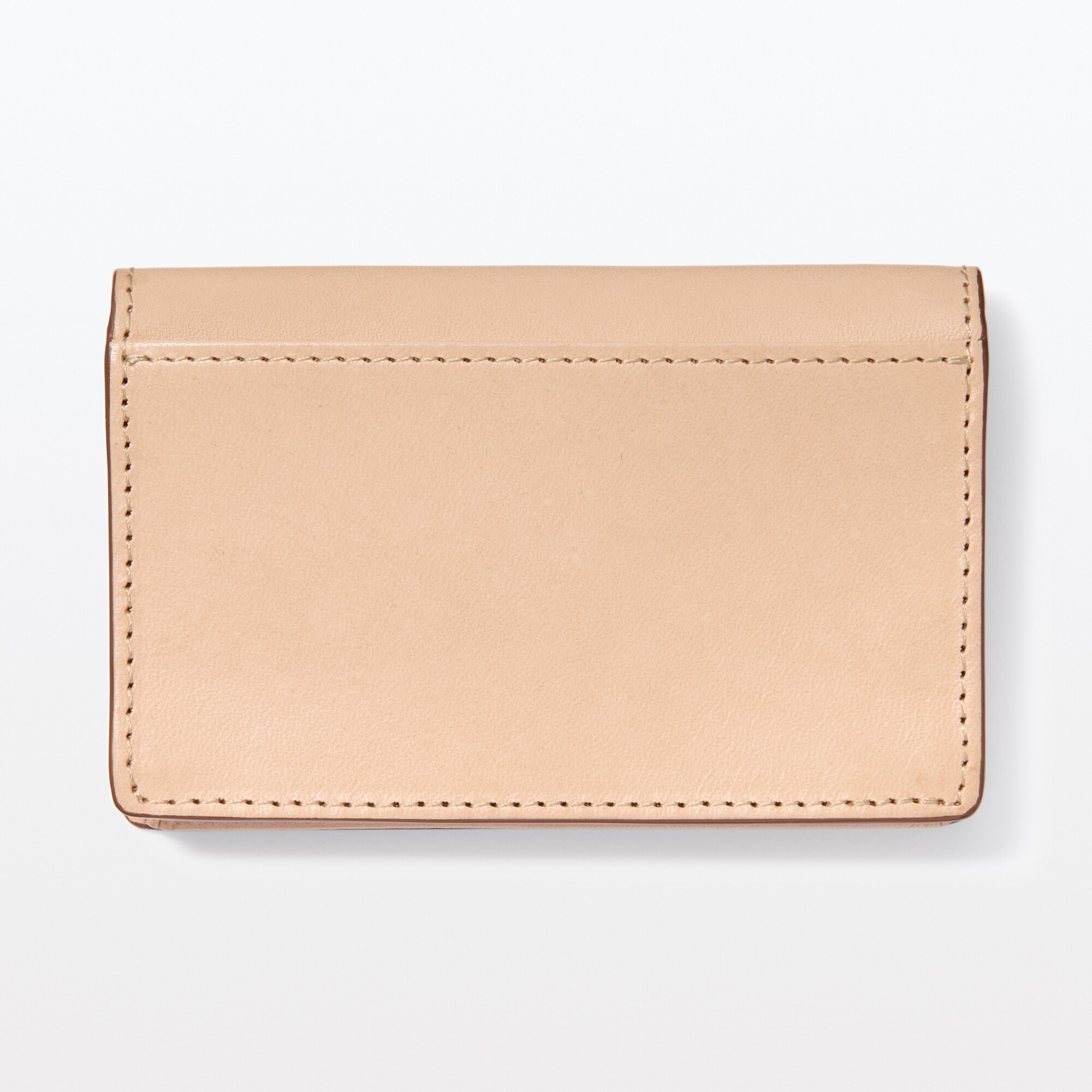 イタリア産ヌメ革　名刺入れ