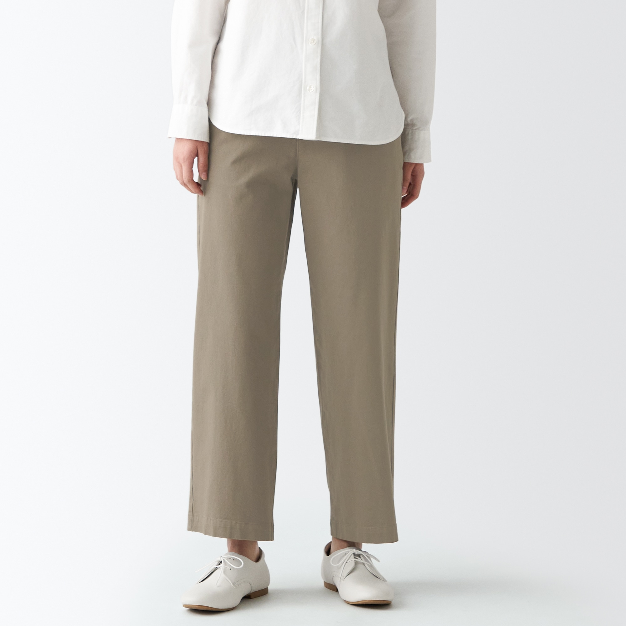 縦横ストレッチチノワイドパンツ（股下６６～７０ｃｍ）旧サイズ対応・数量限定