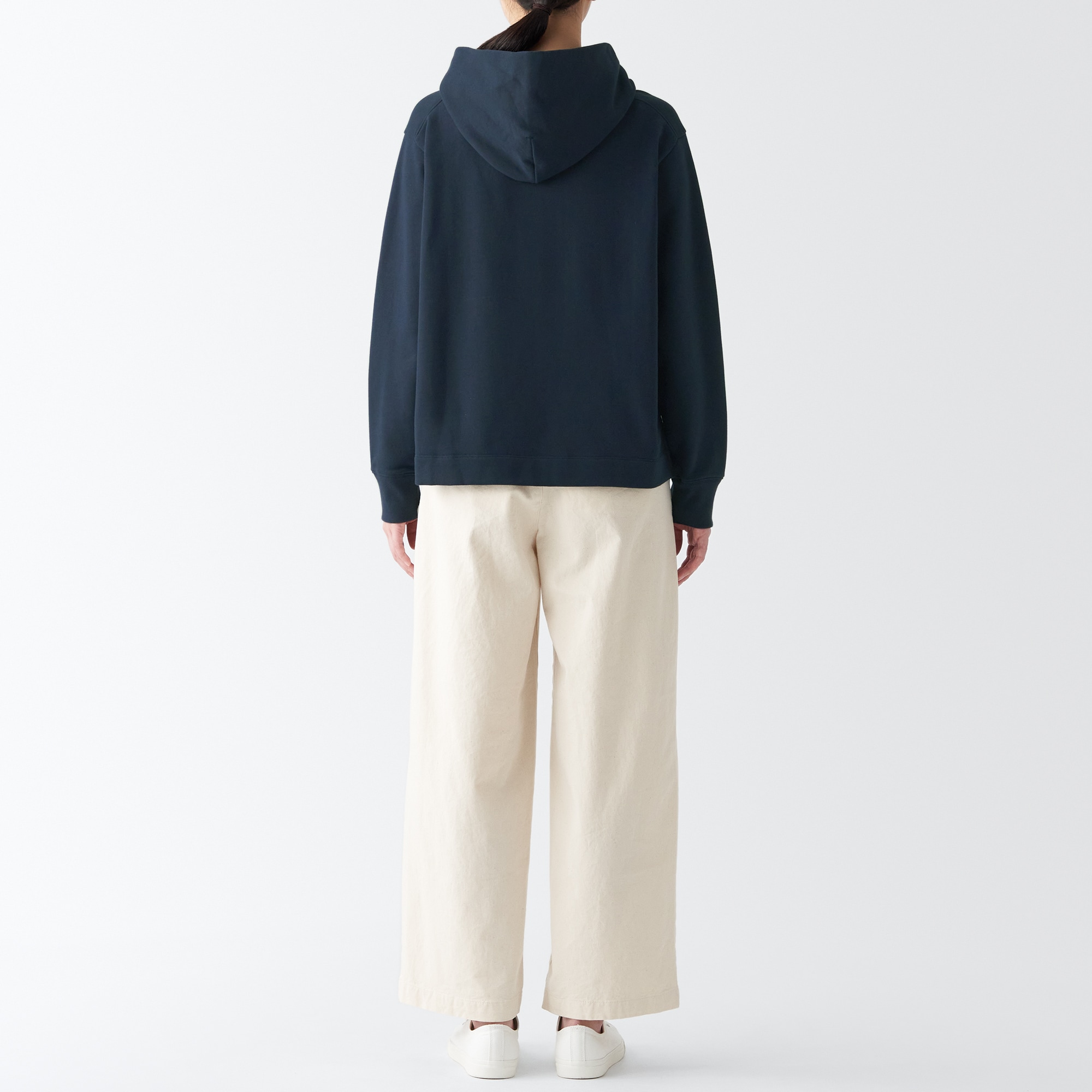 スウェットプルパーカー