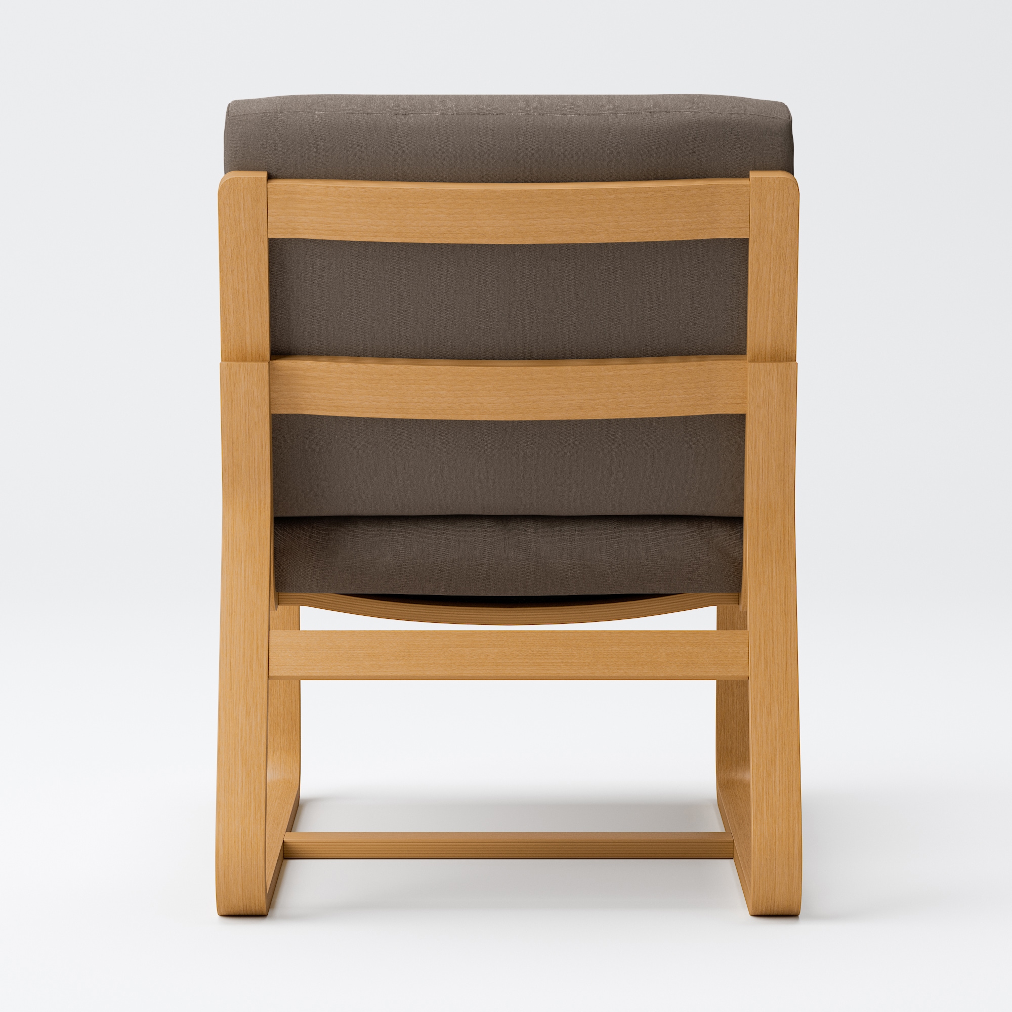 【カバー】洗いざらしの綿帆布リビングでもダイニングでもつかえるソファチェア用カバー