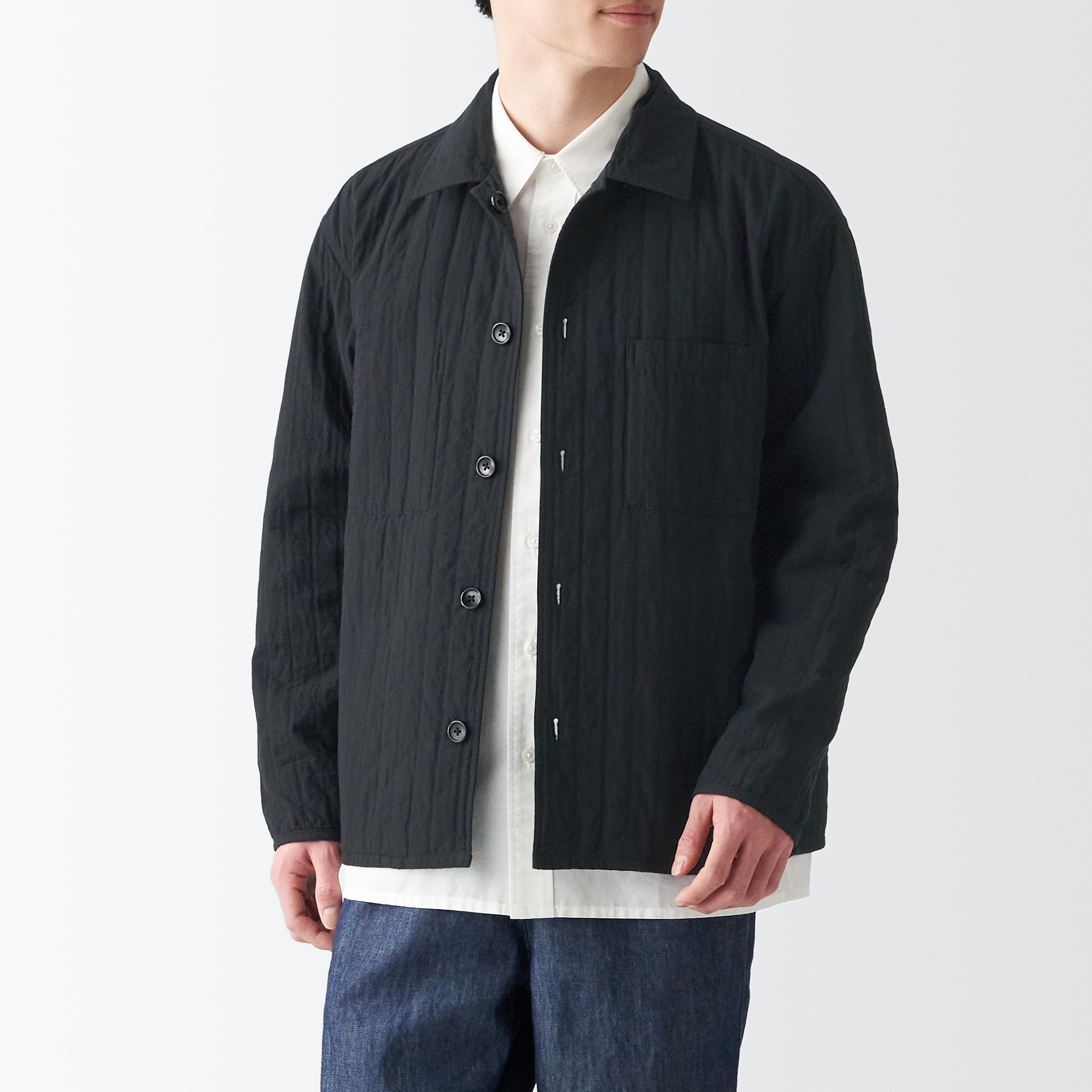 リバーシブルキルトジャケット（紳士）